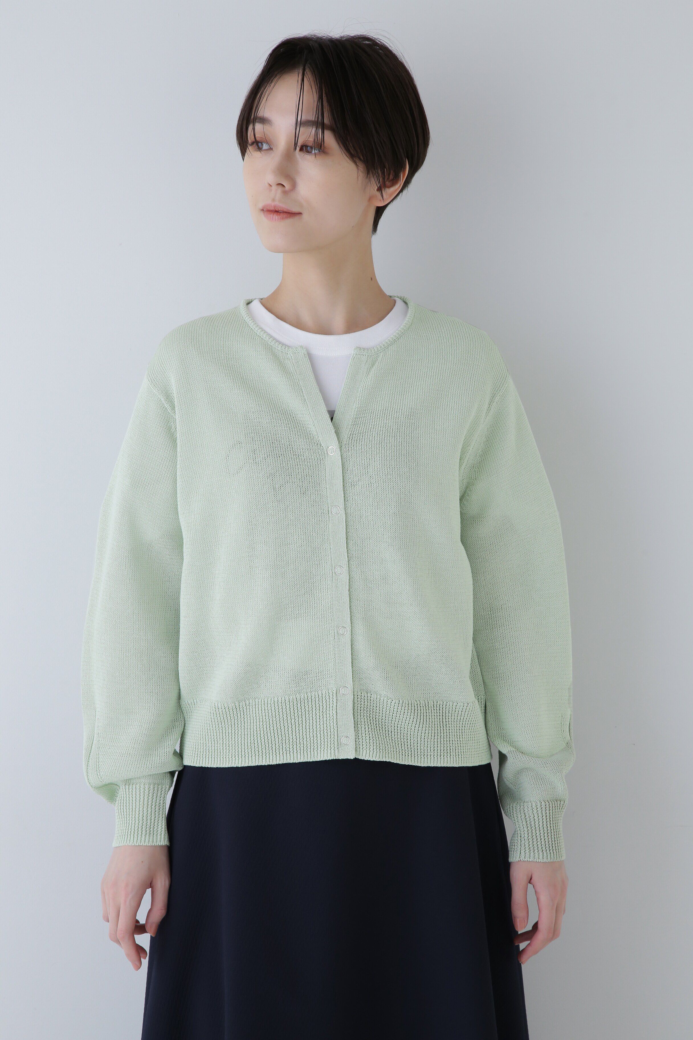  「◆ミドルゲージギマカーディガン」|ニット・セーター|