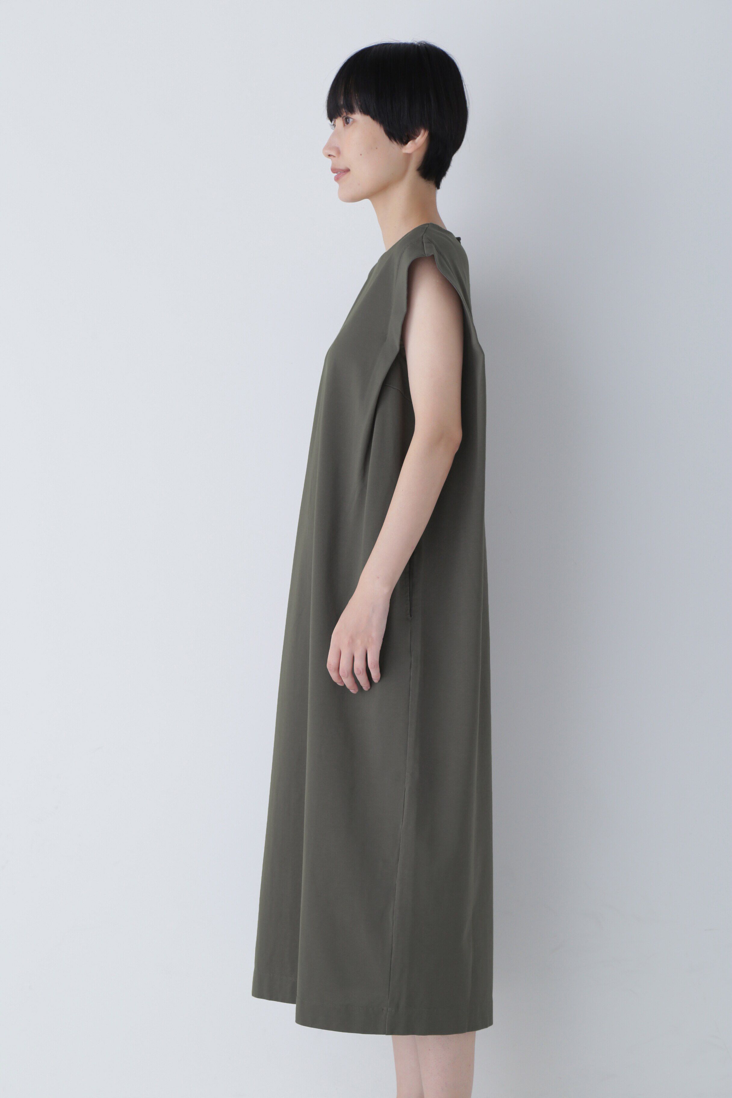  「◆引き揃え天竺ワンピース」|ワンピース|