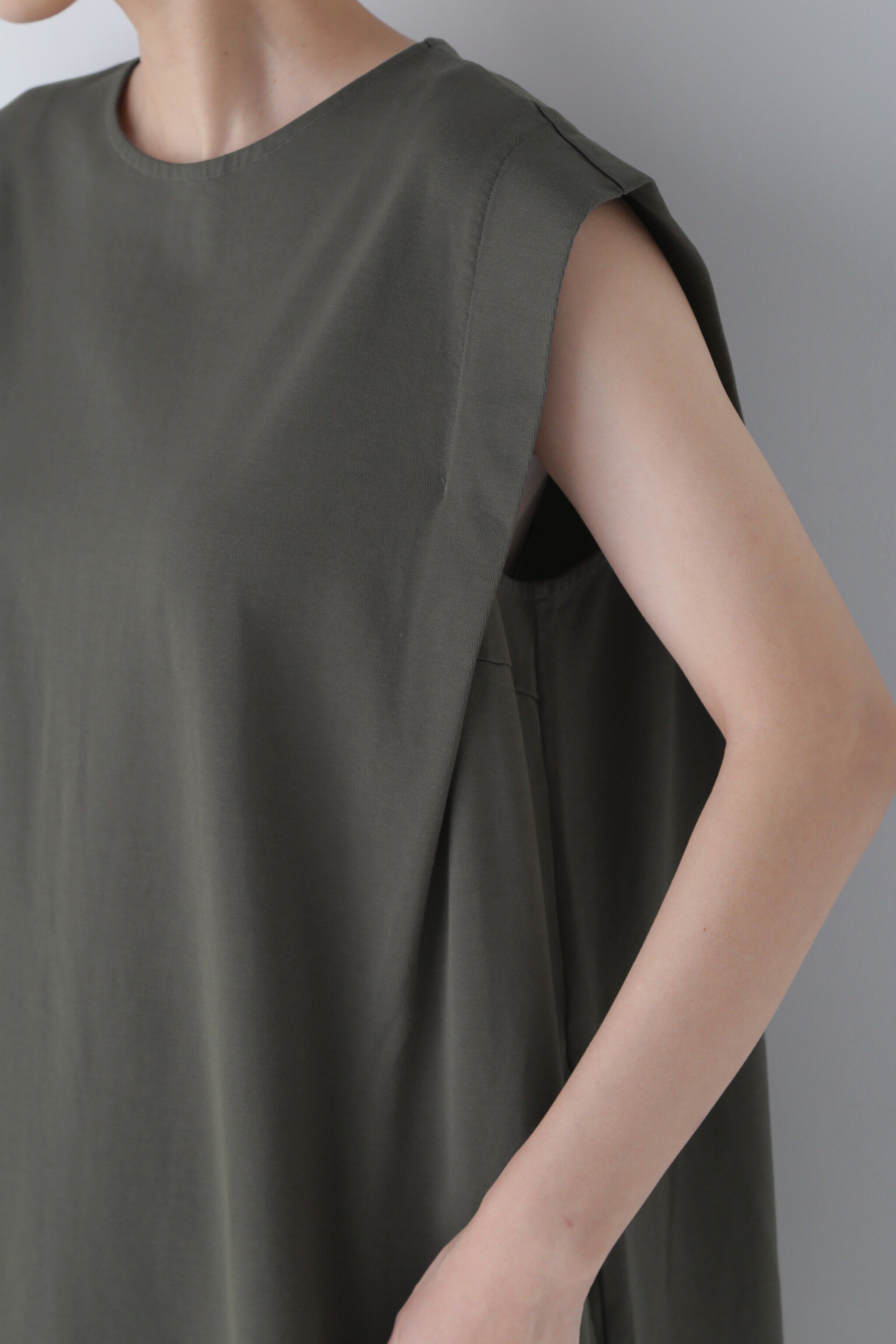  「◆引き揃え天竺ワンピース」|ワンピース|