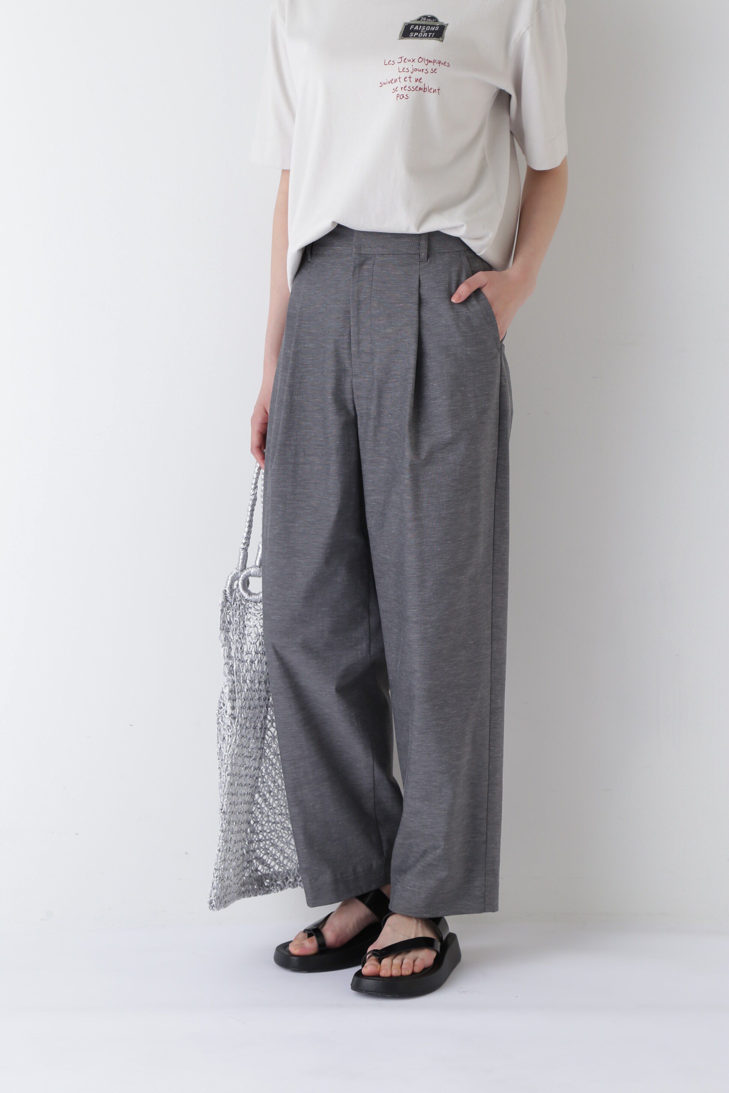  「◆PE/C/麻ストレッチパンツ」|その他|グレーシャン 3