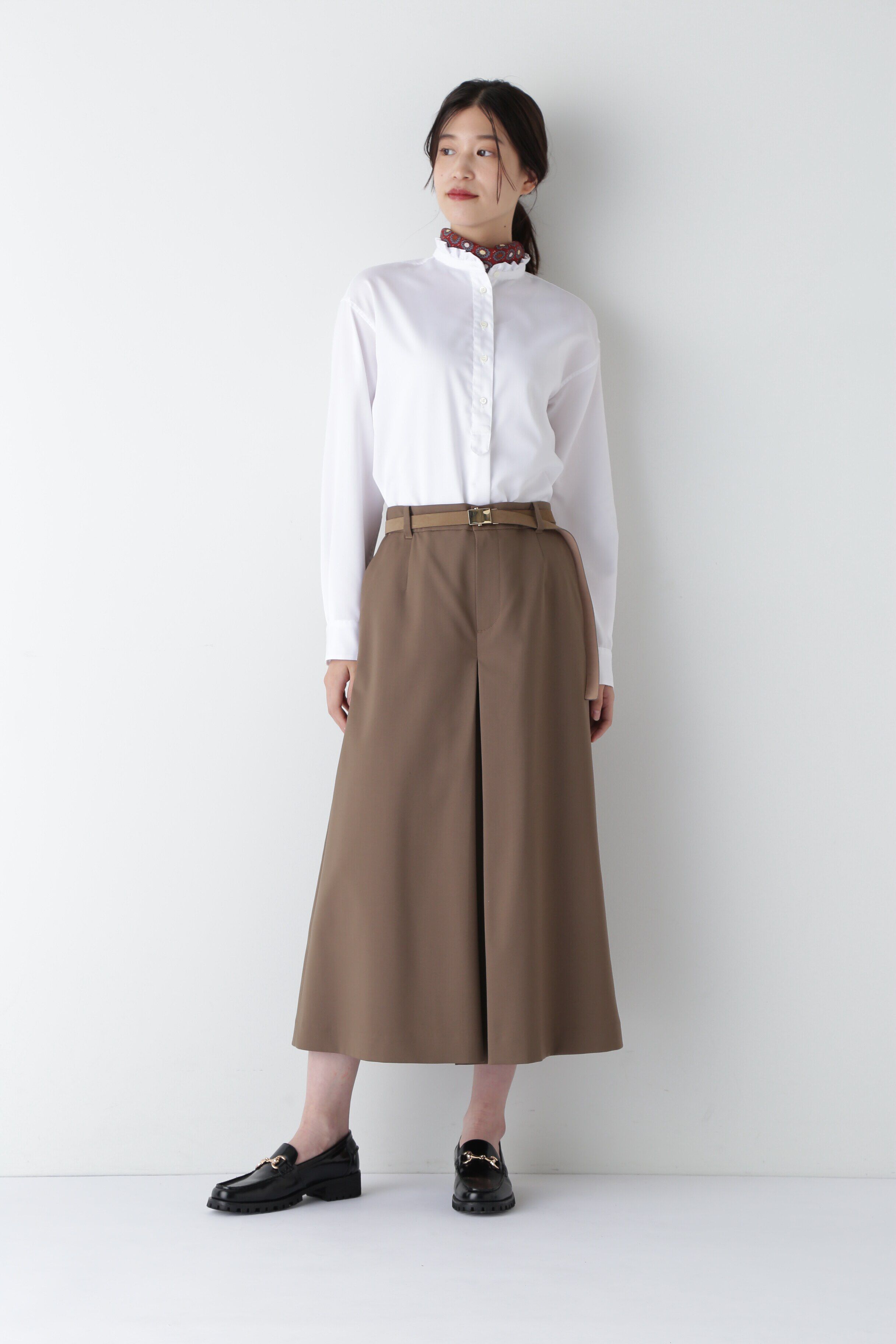  「◆スタンドフリルブラウス」|シャツ・ブラウス|