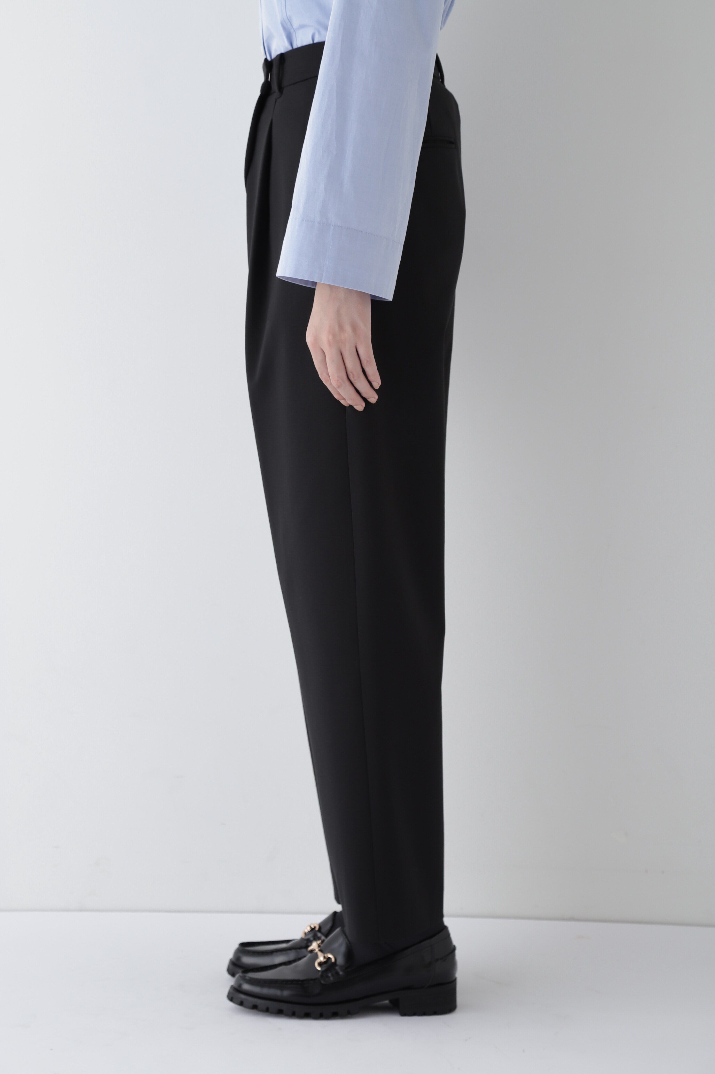  「◆ストレッチポンチタックテーパードパンツ」|その他|