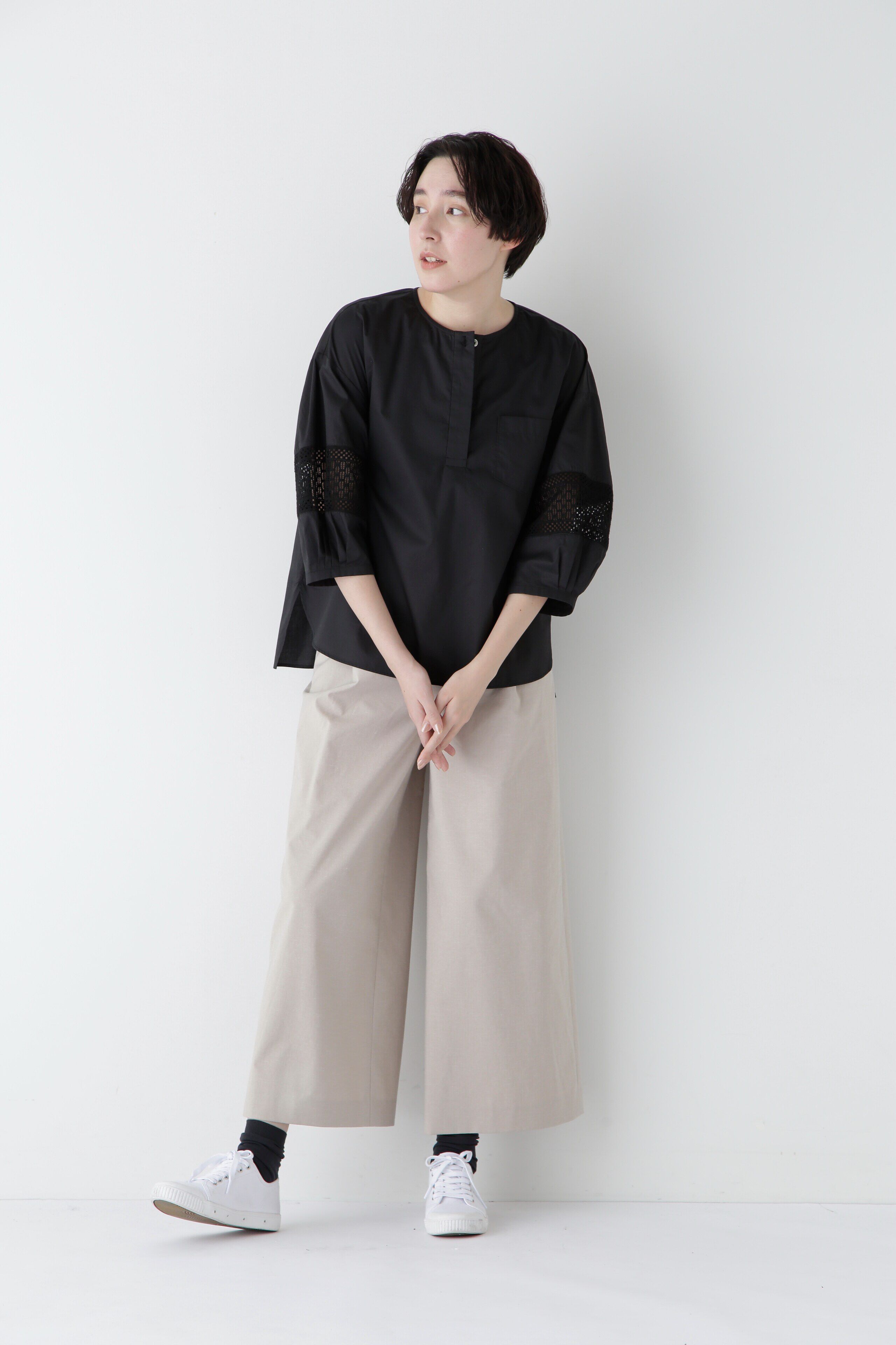  「◆コットンポリレーヨンリネンマリンパンツ」|その他|