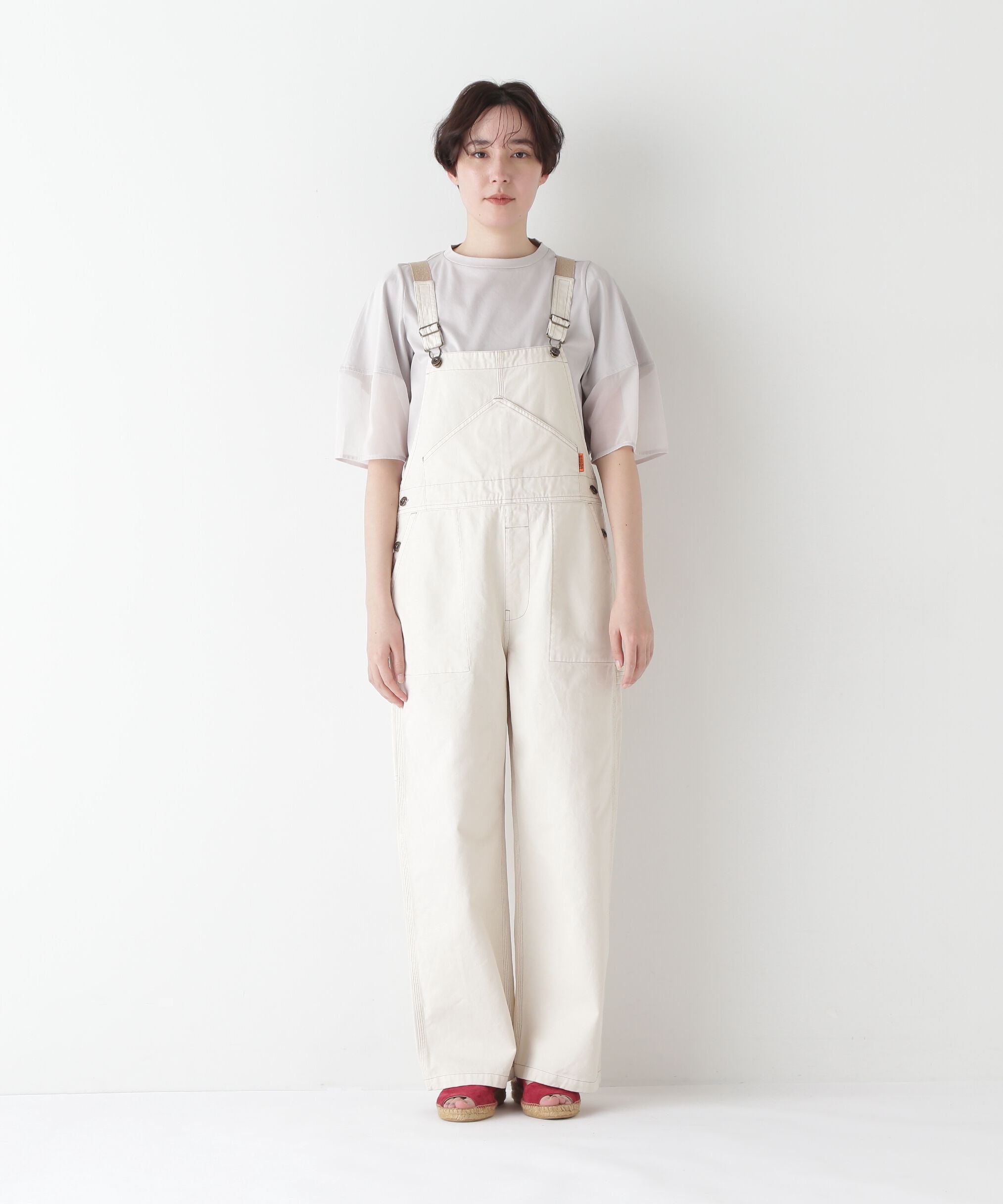  「◆UNIVERSAL OVER ALL　コラボ　サロペット」|ワンピース|