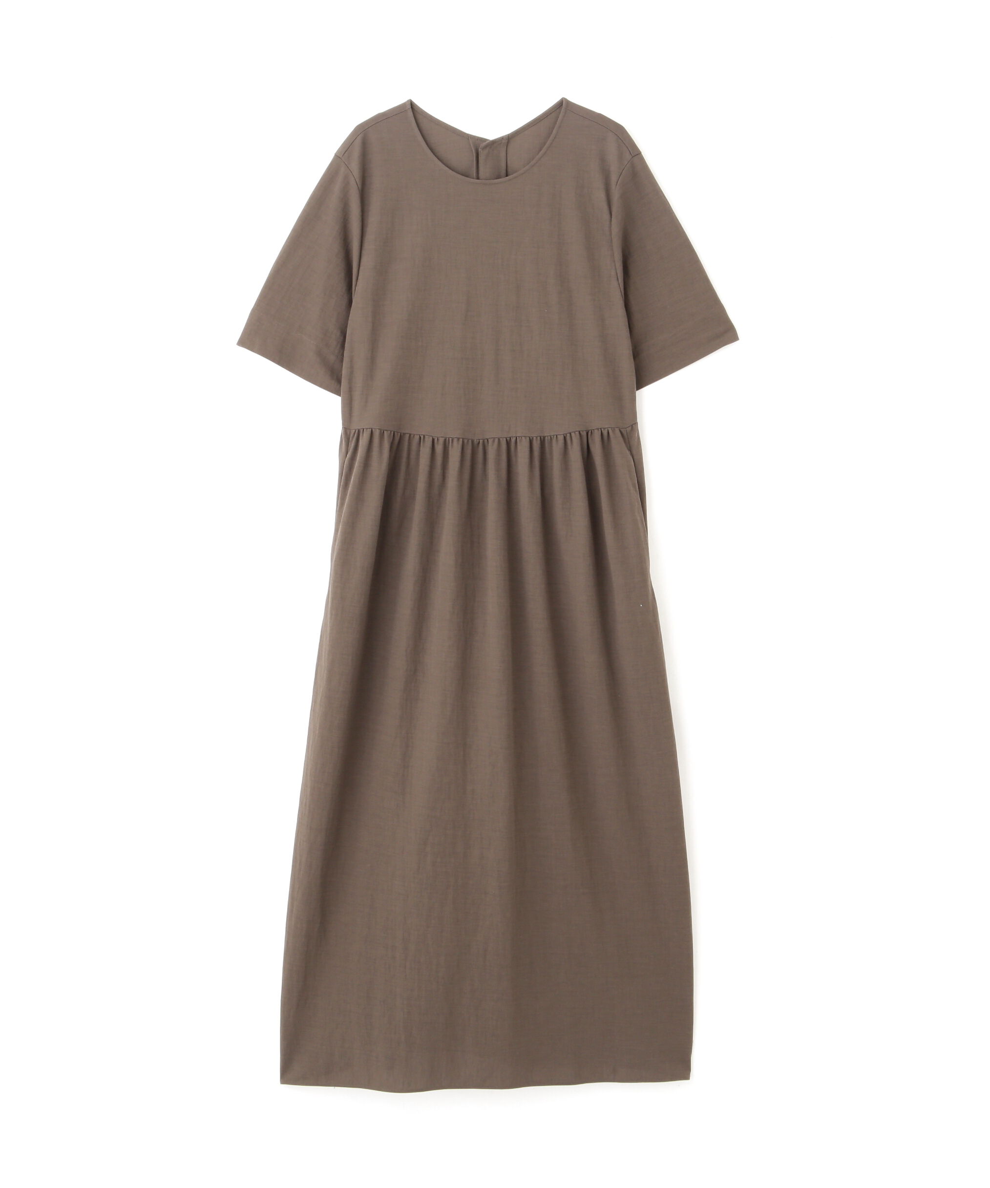  「◆ＲＮスムースギャザーＡラインワンピース」|ワンピース|