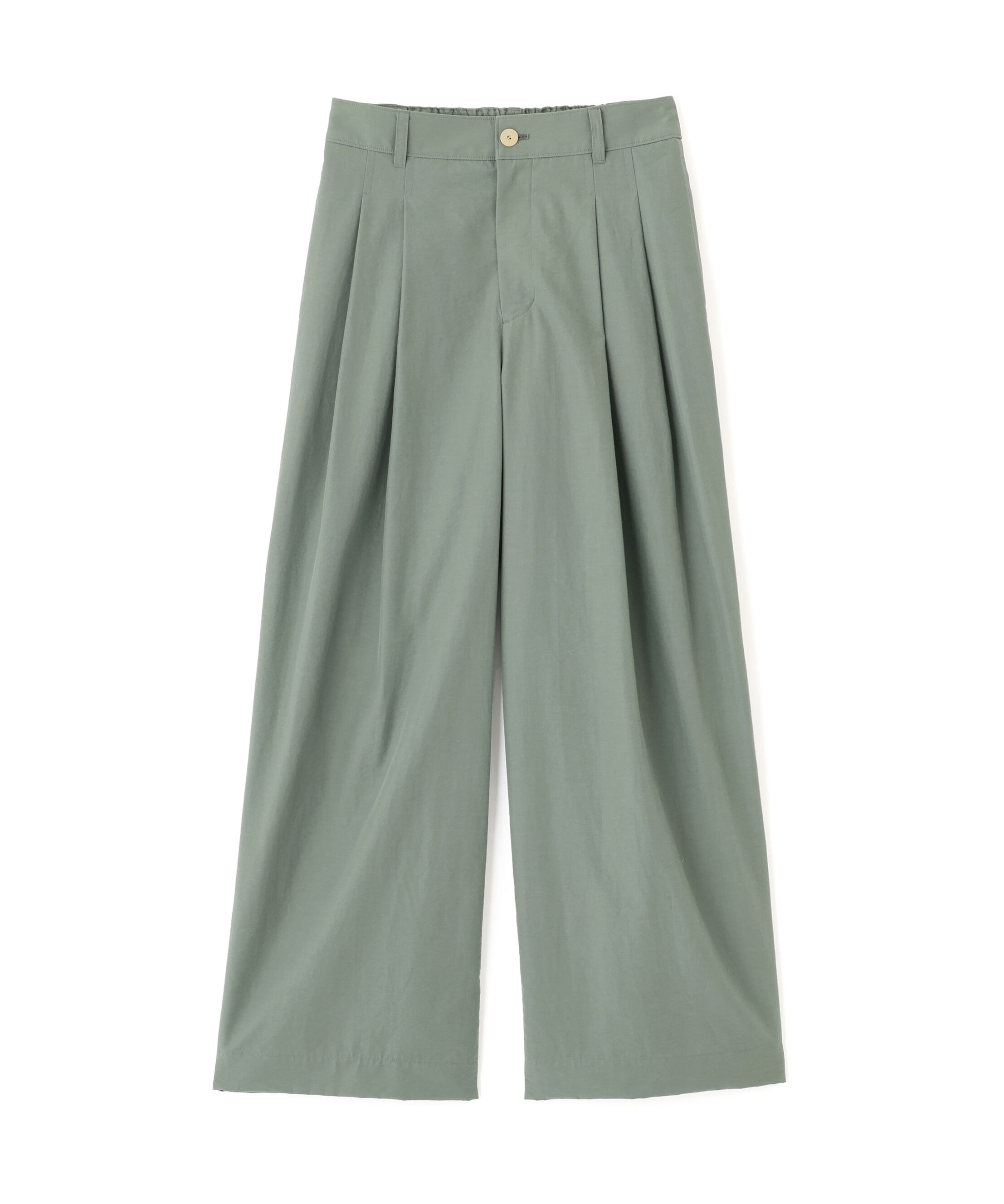  「◆綿ナイロンタッサータックワイドパンツ」|その他|