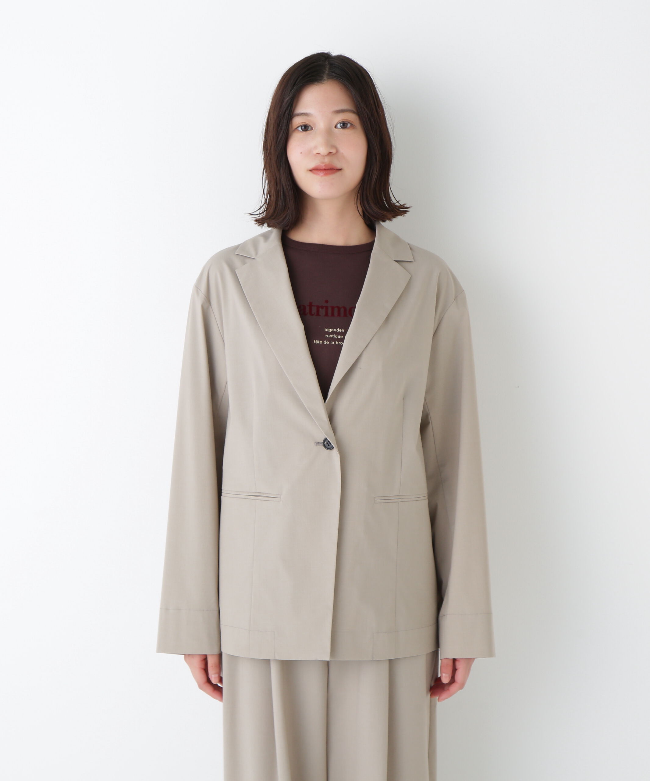  「◆ＴＲ&times;ＴＣポプリンストレッチボックステーラードジャケット」|その他|