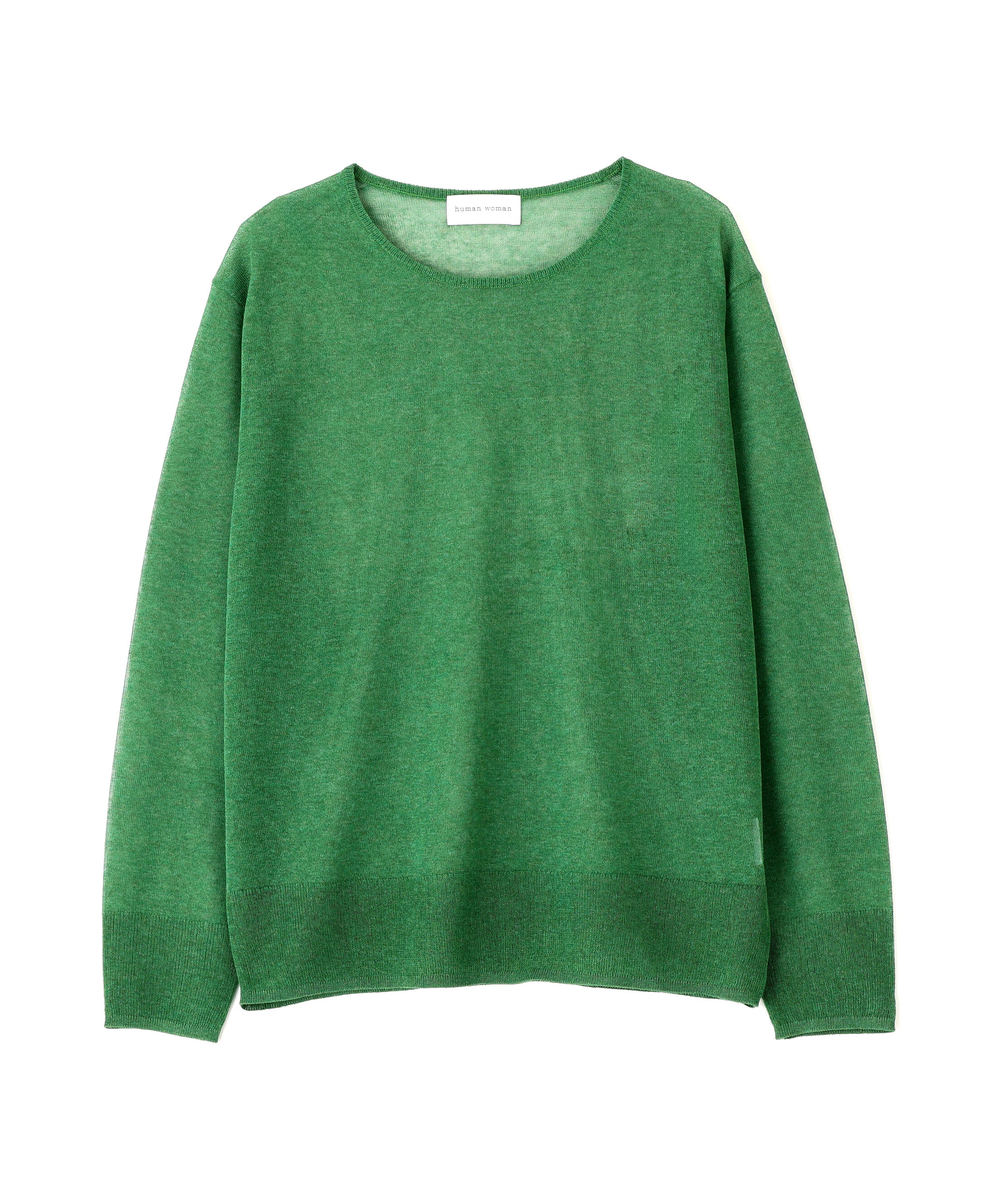  「◆ハイゲージラメクルーネックプルオーバー」|ニット・セーター|