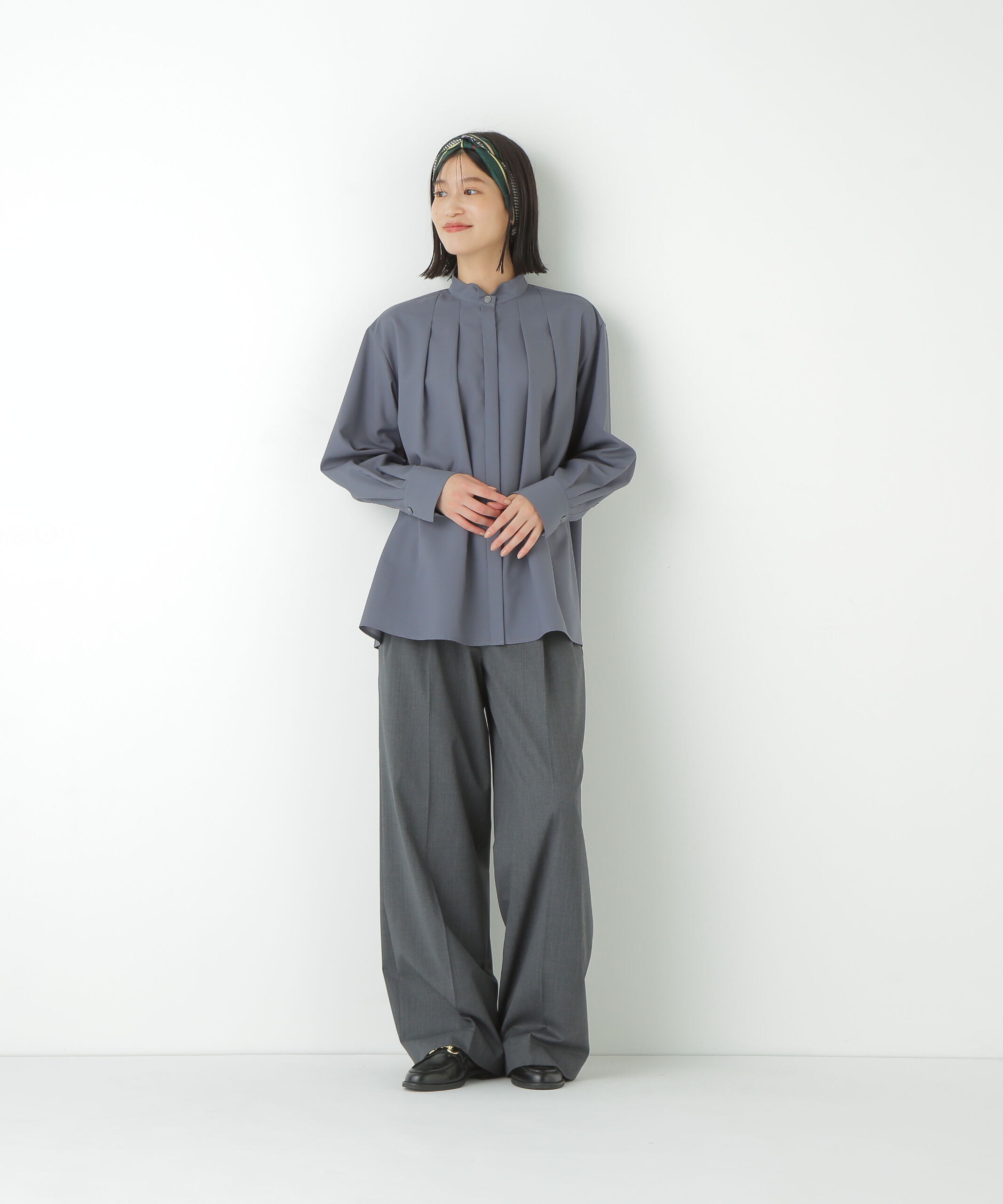  「◆テントラインブラウス」|シャツ・ブラウス|