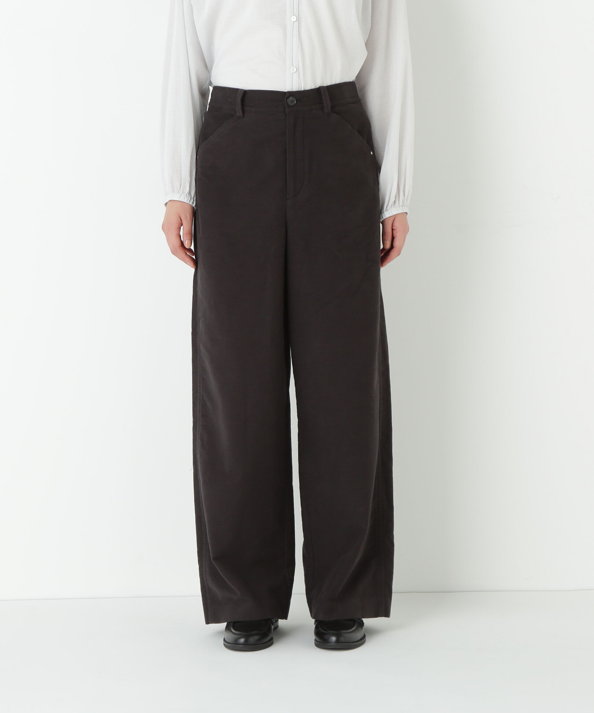  「◆ストレッチエアリードットコードセミワイドパンツ」|その他|