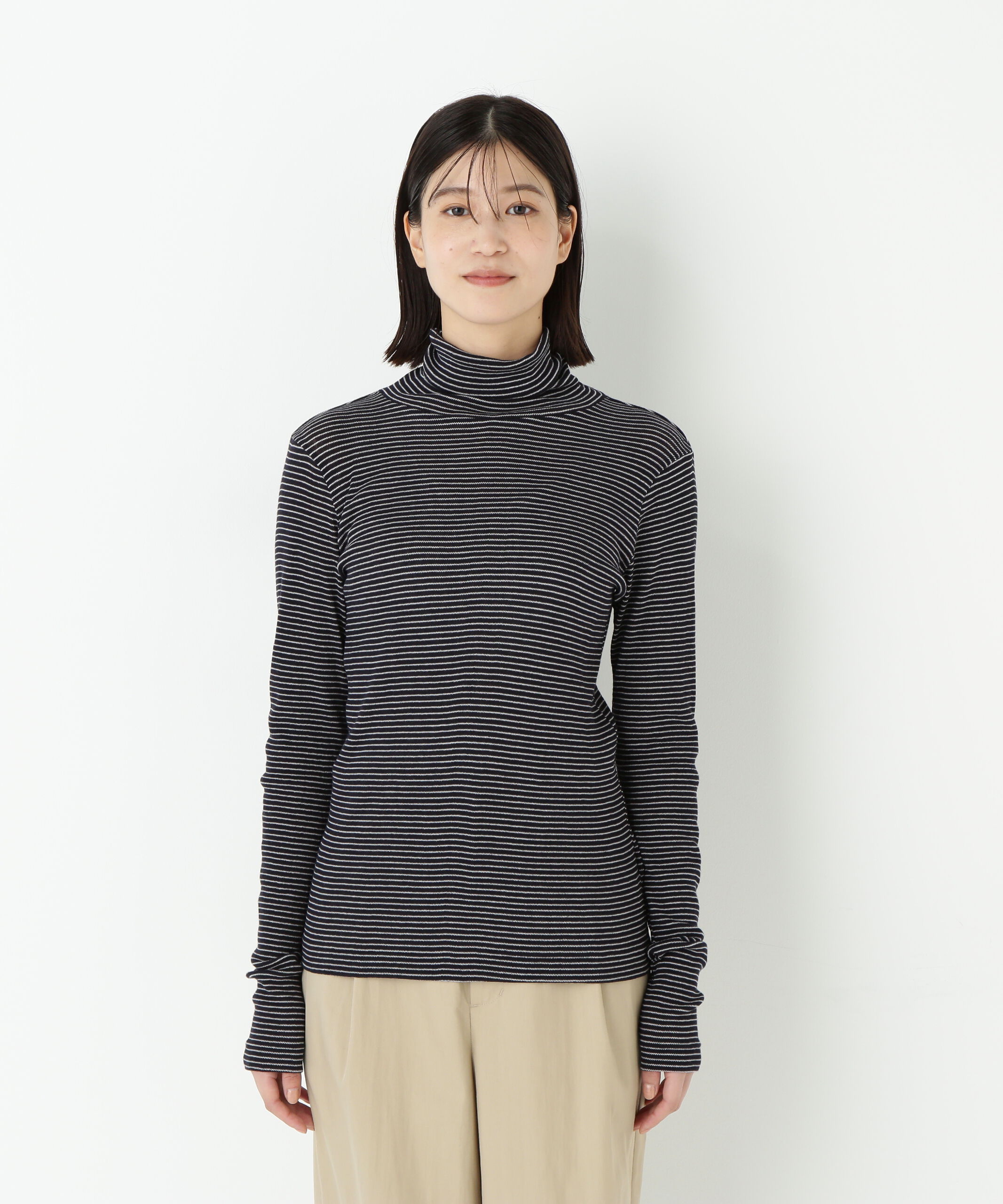  「◆シアータートルプルオーバー」|Tシャツ・カットソー|