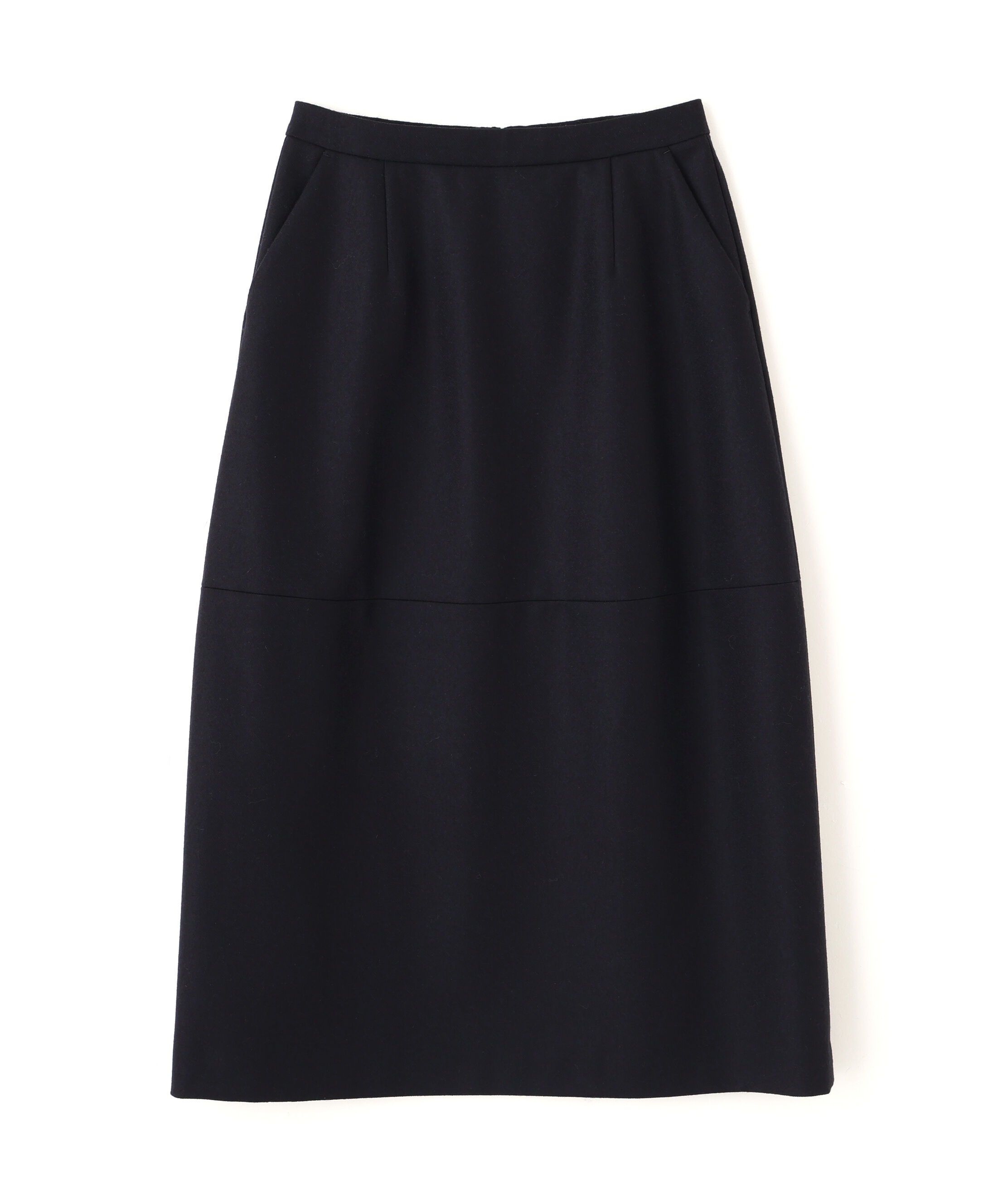  「ウールサキソニーコクーンスカート」|スカート|