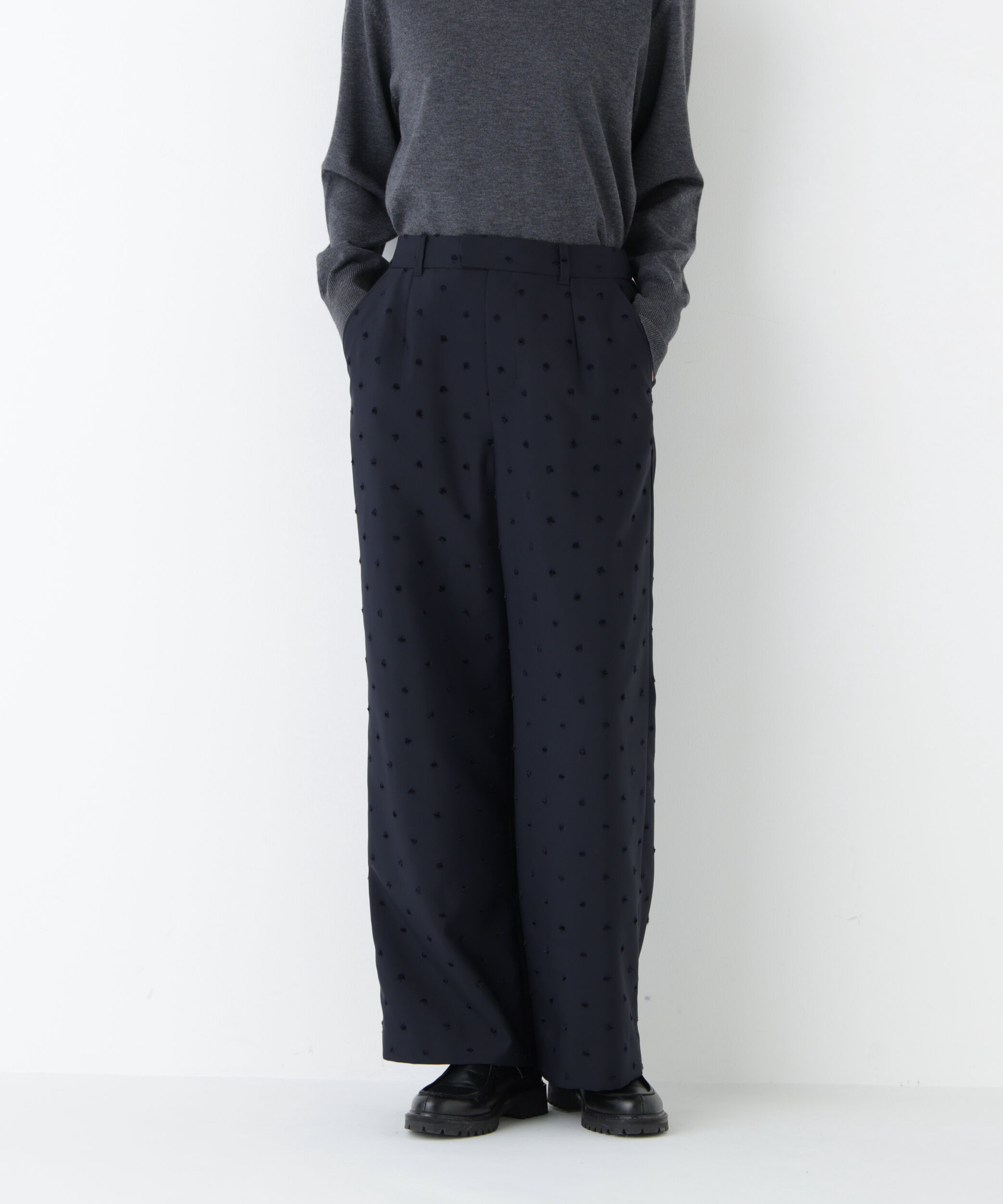  「◆ドットツッキリＪＱパンツ」|その他|ネイビー