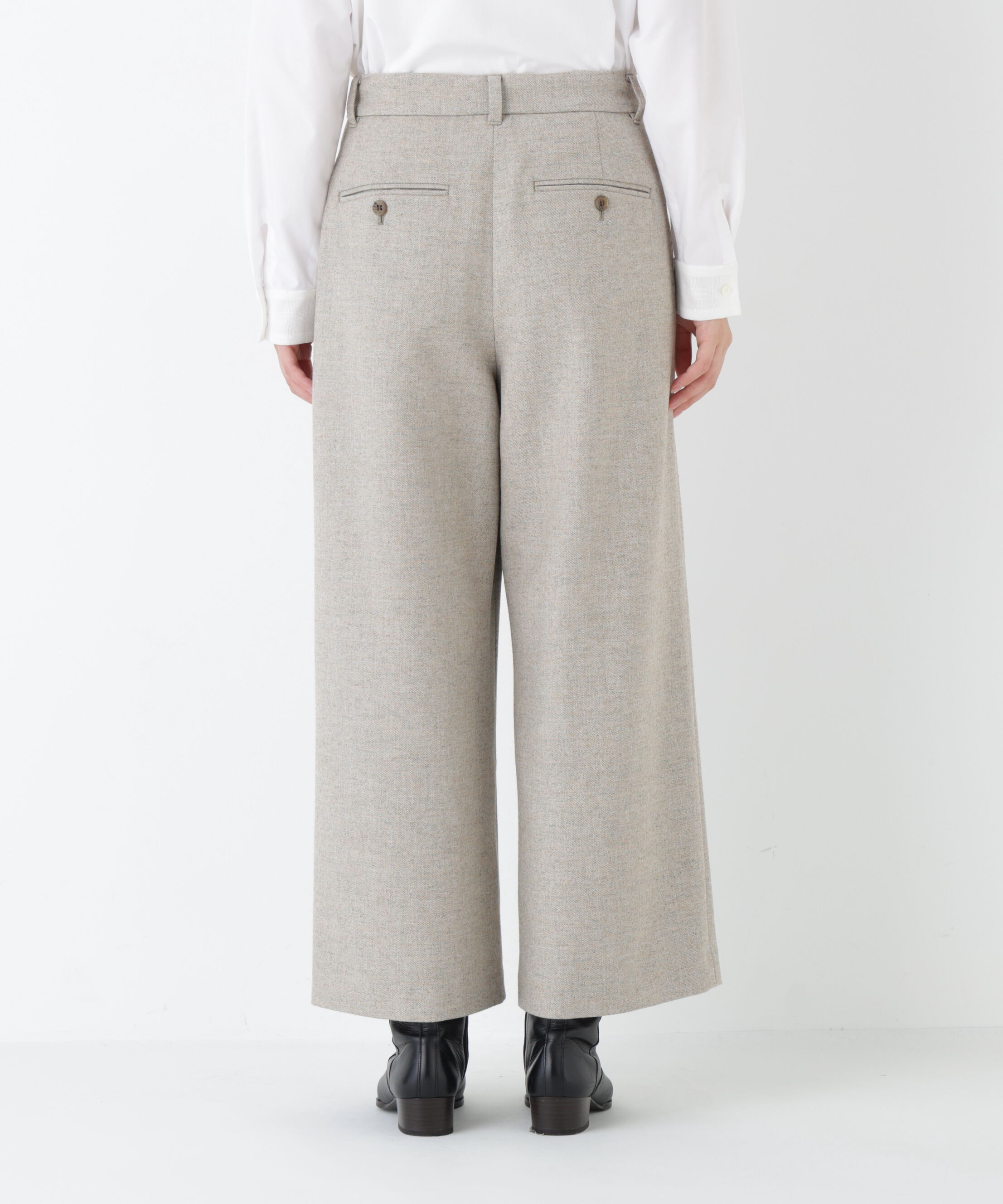  「◆《ウォッシャブル》ツィードツイルガウチョパンツ」|その他|