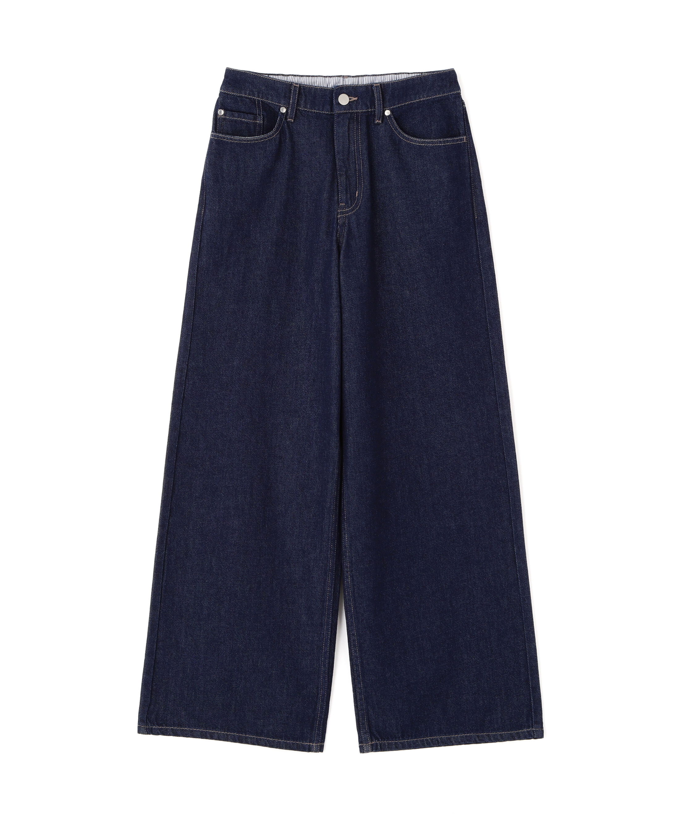  「◆ソフトデニムセミワイドパンツ」|その他|
