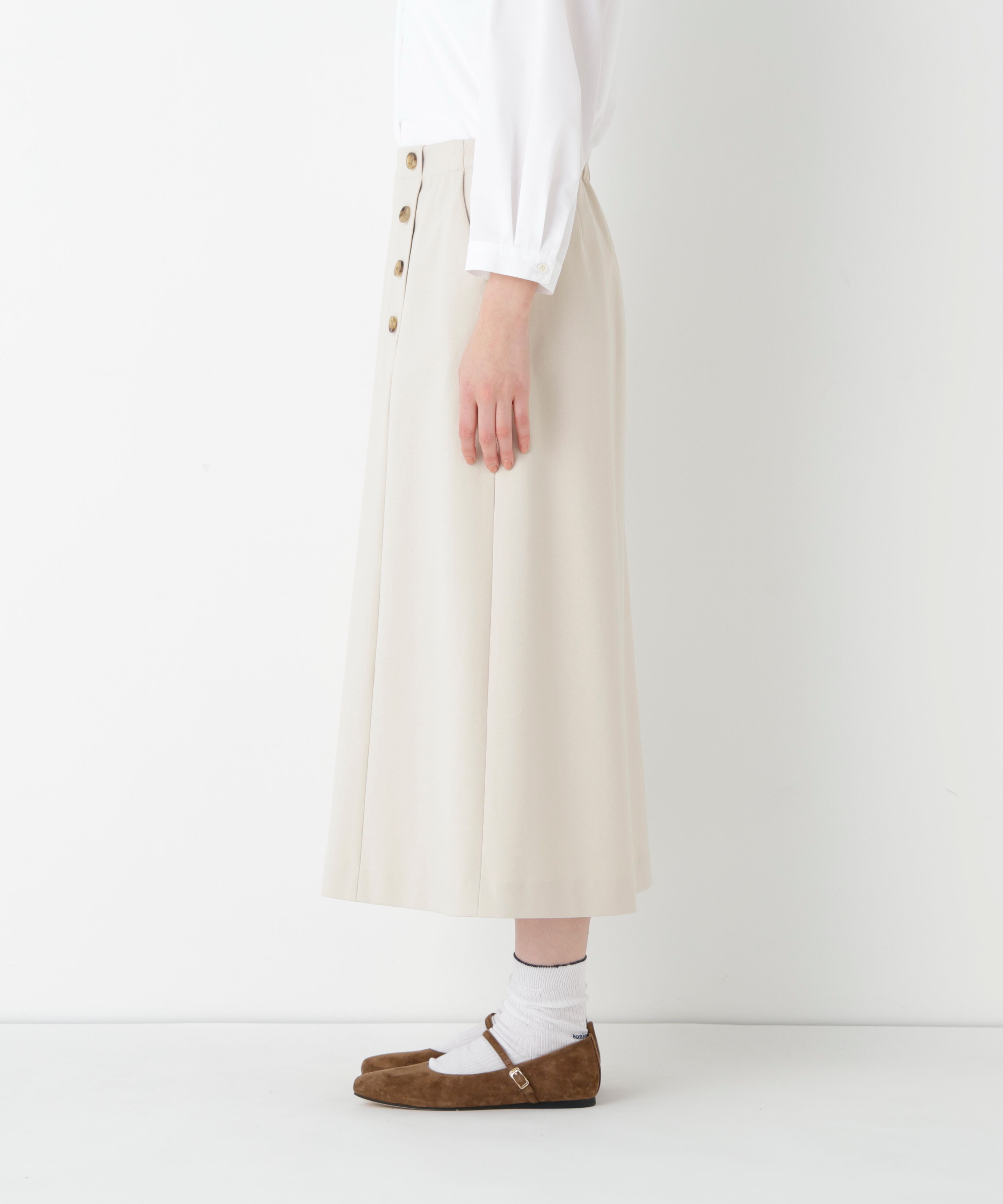  「◆《ウォッシャブル》ストレッチポンチＡラインスカート」|スカート|