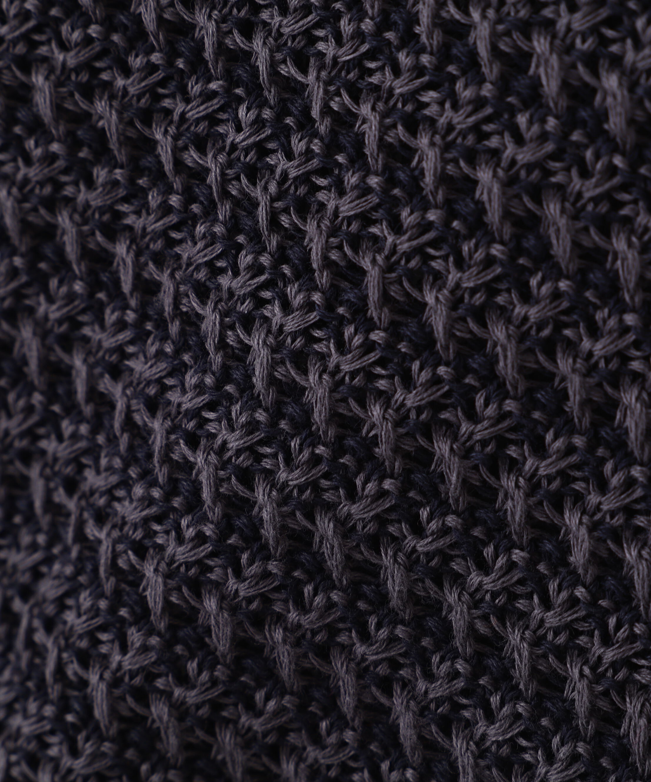  「◆≪ウォッシャブル≫ミドルゲージギマ地柄クルーネックプルオーバー」|ニット・セーター|