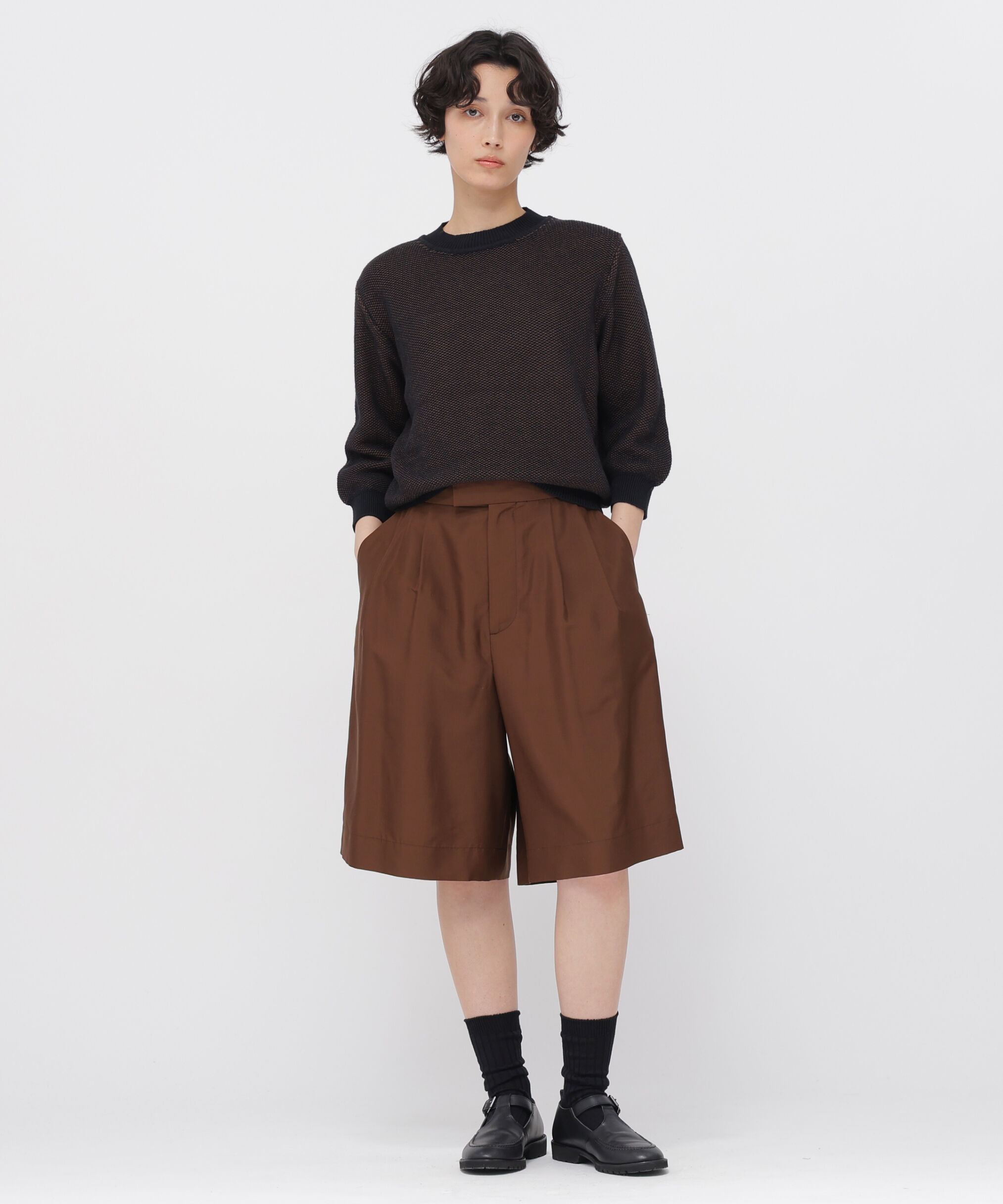  「COTTON LINEN RAMIE PIQUE KNITWEAR」|ニット・セーター|