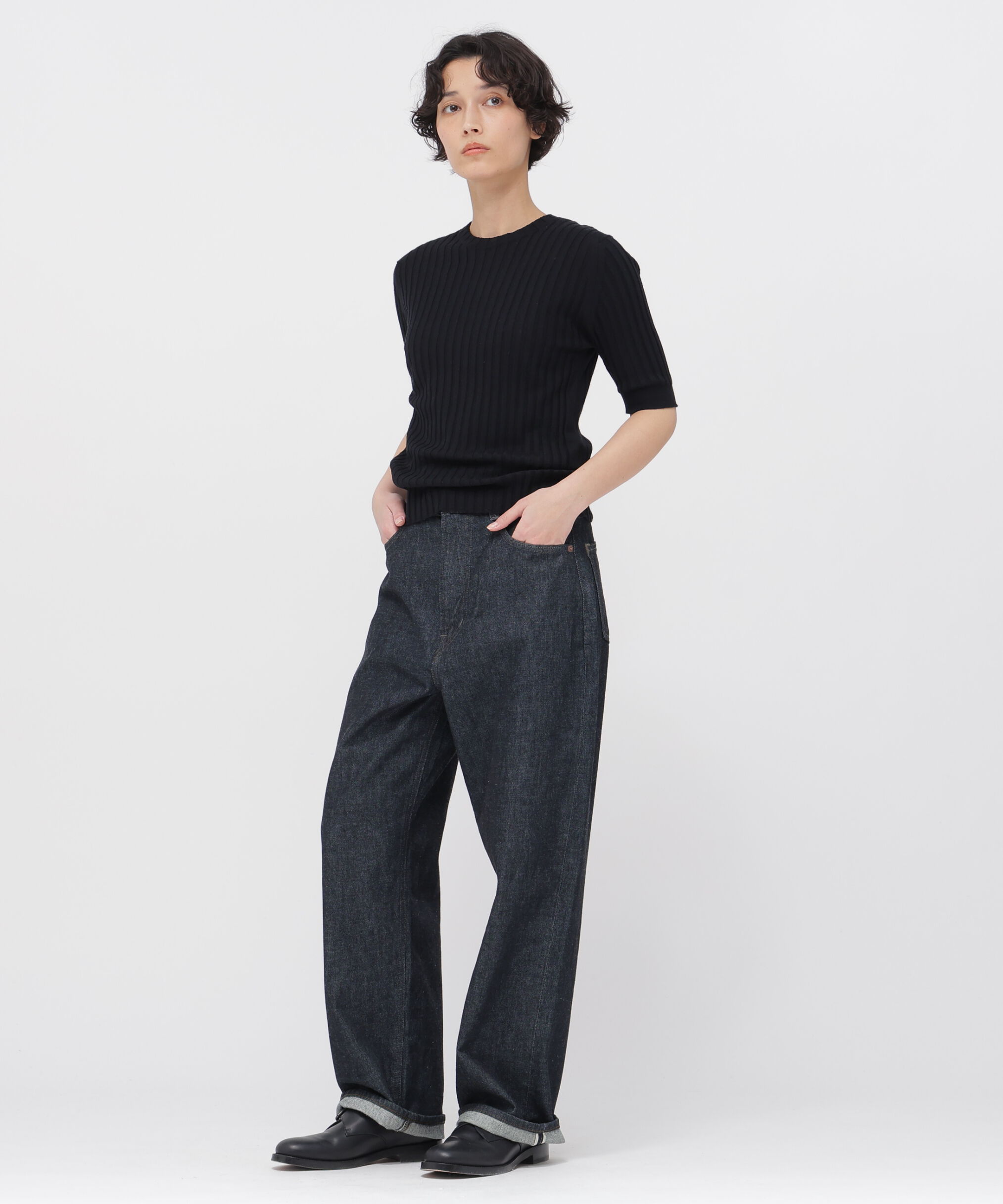  「FINE WOOL COTTON KNITWEAR」|ニット・セーター|