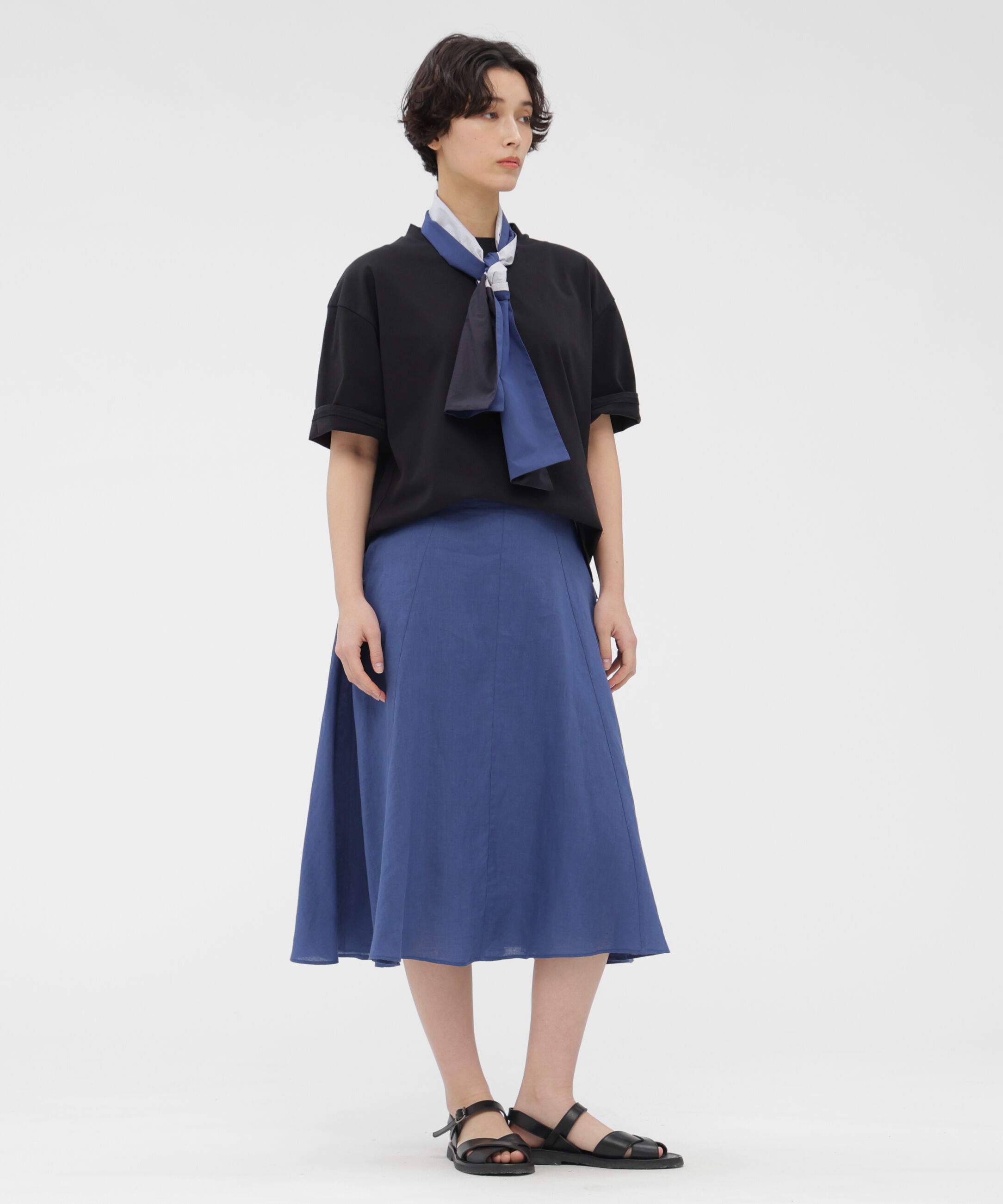  「LIGHT DENSE COTTON JERSEY TOP」|Tシャツ・カットソー|