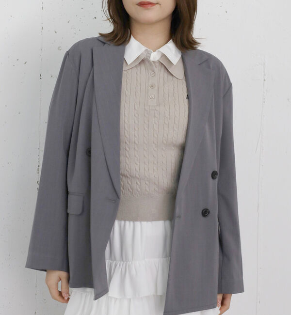 archives「ウォッシャブル麻調テーラードＪＫ」|テーラードジャケット|