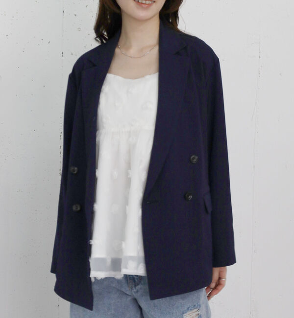 archives「ウォッシャブル麻調テーラードＪＫ」|テーラードジャケット|