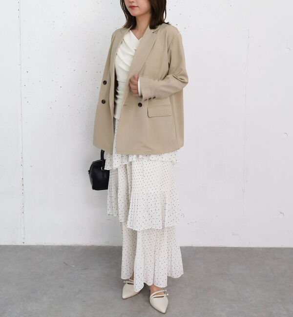 archives「ウォッシャブル麻調テーラードＪＫ」|テーラードジャケット|