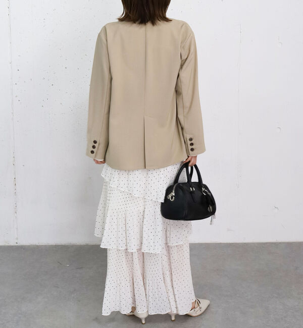 archives「ウォッシャブル麻調テーラードＪＫ」|テーラードジャケット|