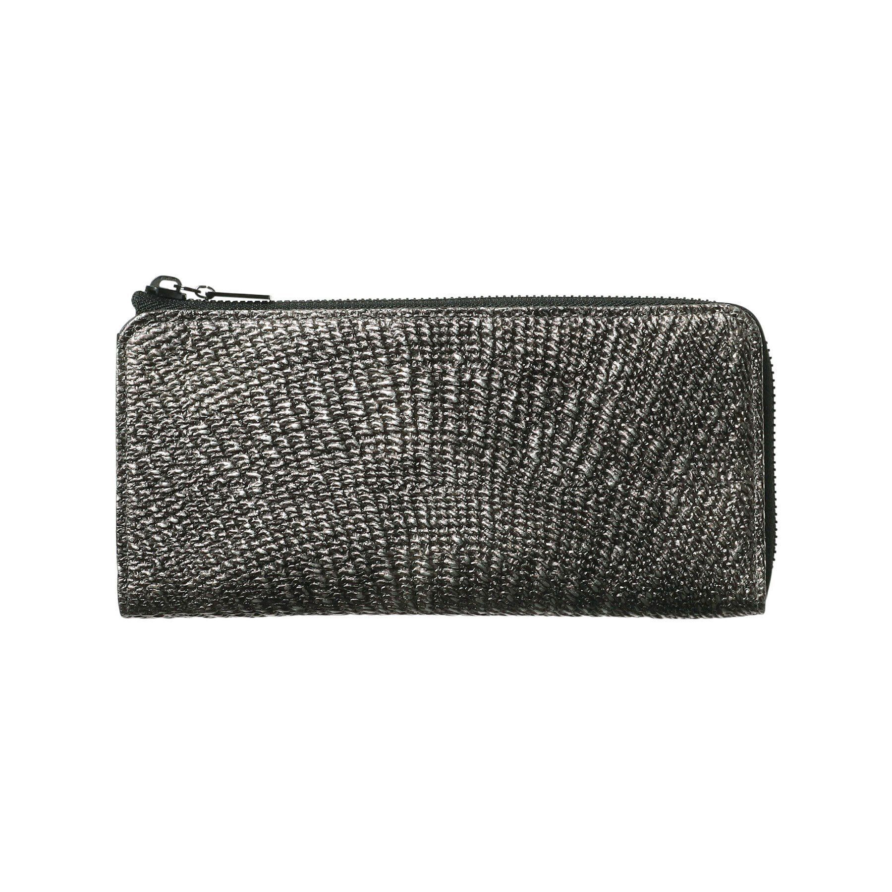 HIROKO HAYASHI「DAMASCO（ダマスコ） ファスナー式長財布」|財布|シルバー(006)