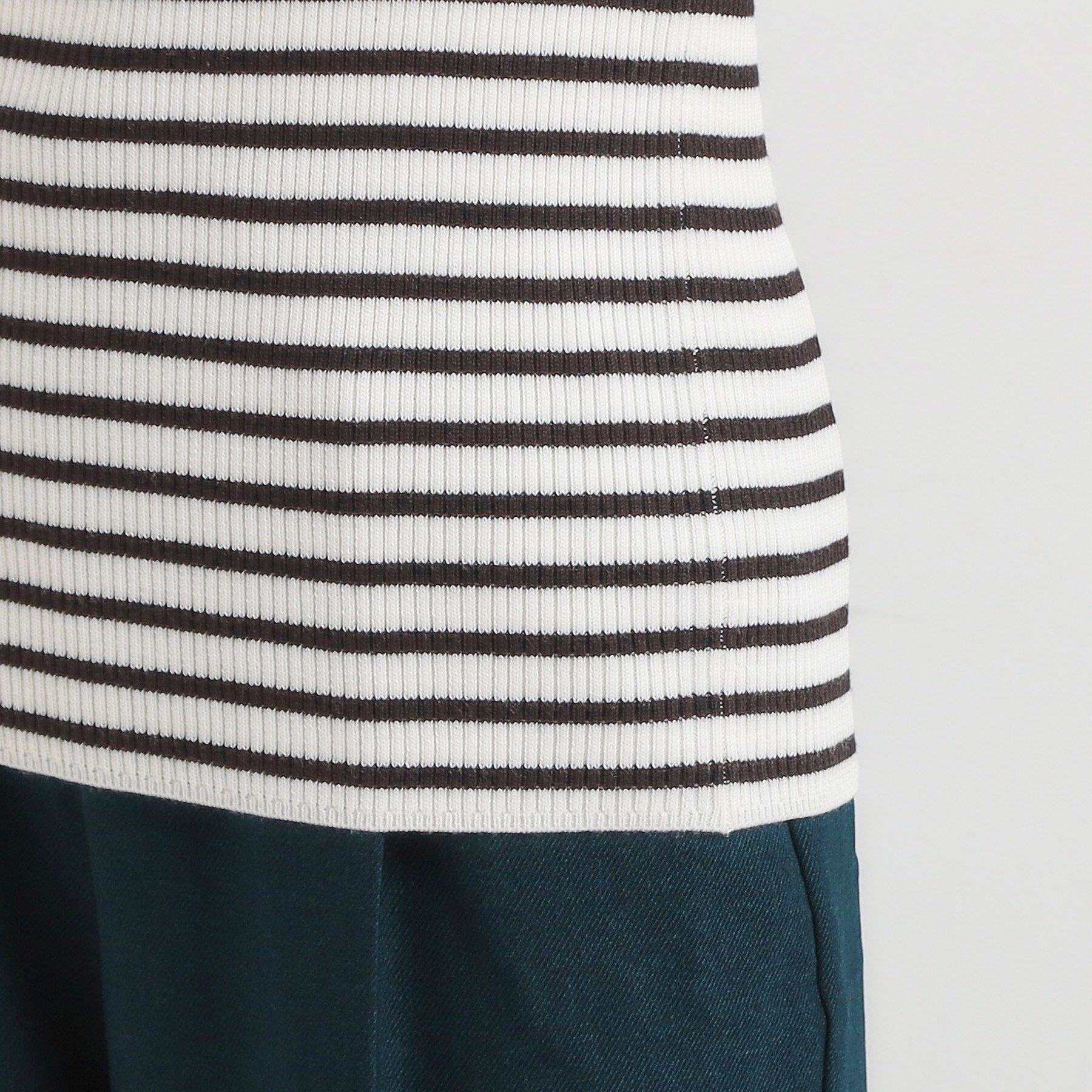 SHOO･LA･RUE「【絶妙なゆるピタ/洗濯機可】ちくちくしにくい リブタートルネック やわらかニット【CIRCRIC】」|ニット・セーター|