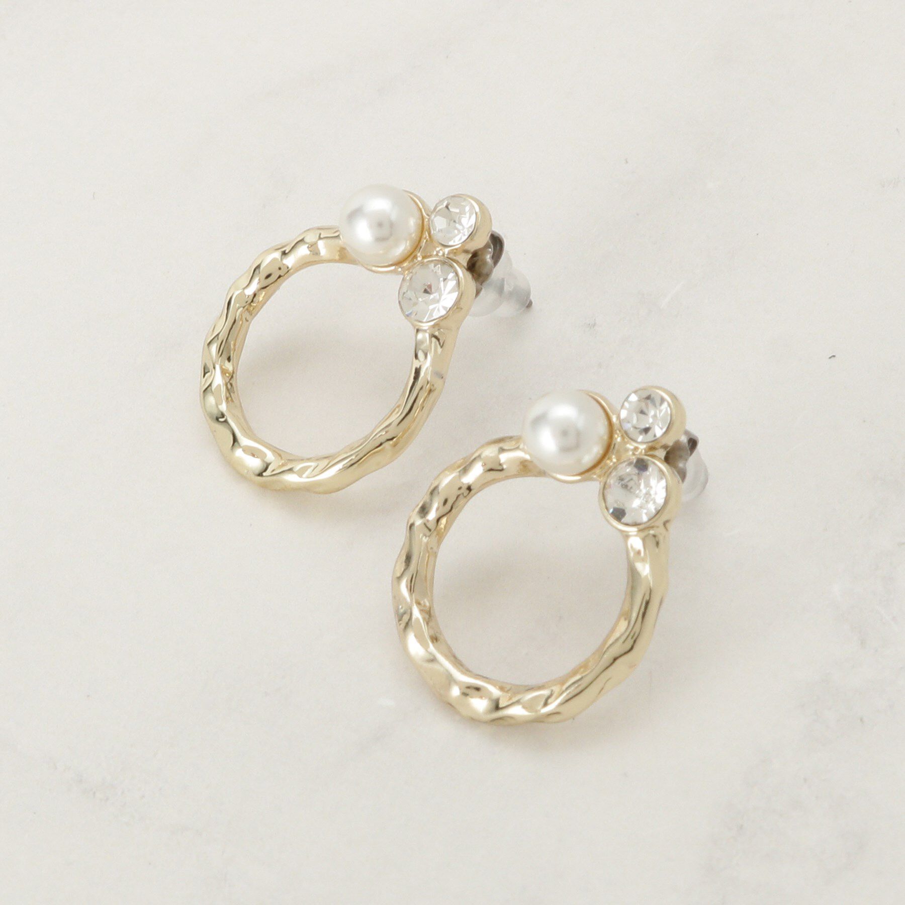 SHOO･LA･RUE「【セレモニー】選べる3デザイン アソートピアス」|ピアス|ゴールド(107)