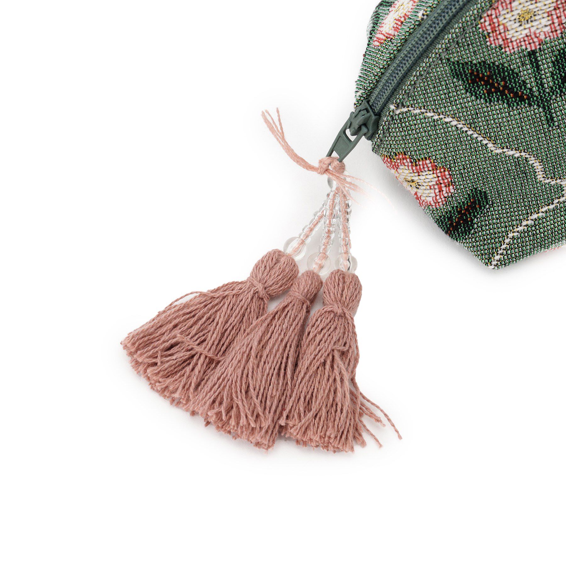 SHOO･LA･RUE「インド製ジャカードミニポーチ」|ポーチ|