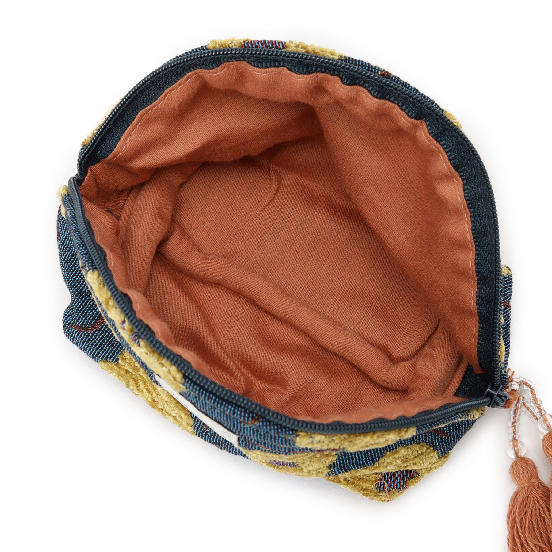 SHOO･LA･RUE「インド製ジャカードミニポーチ」|ポーチ|