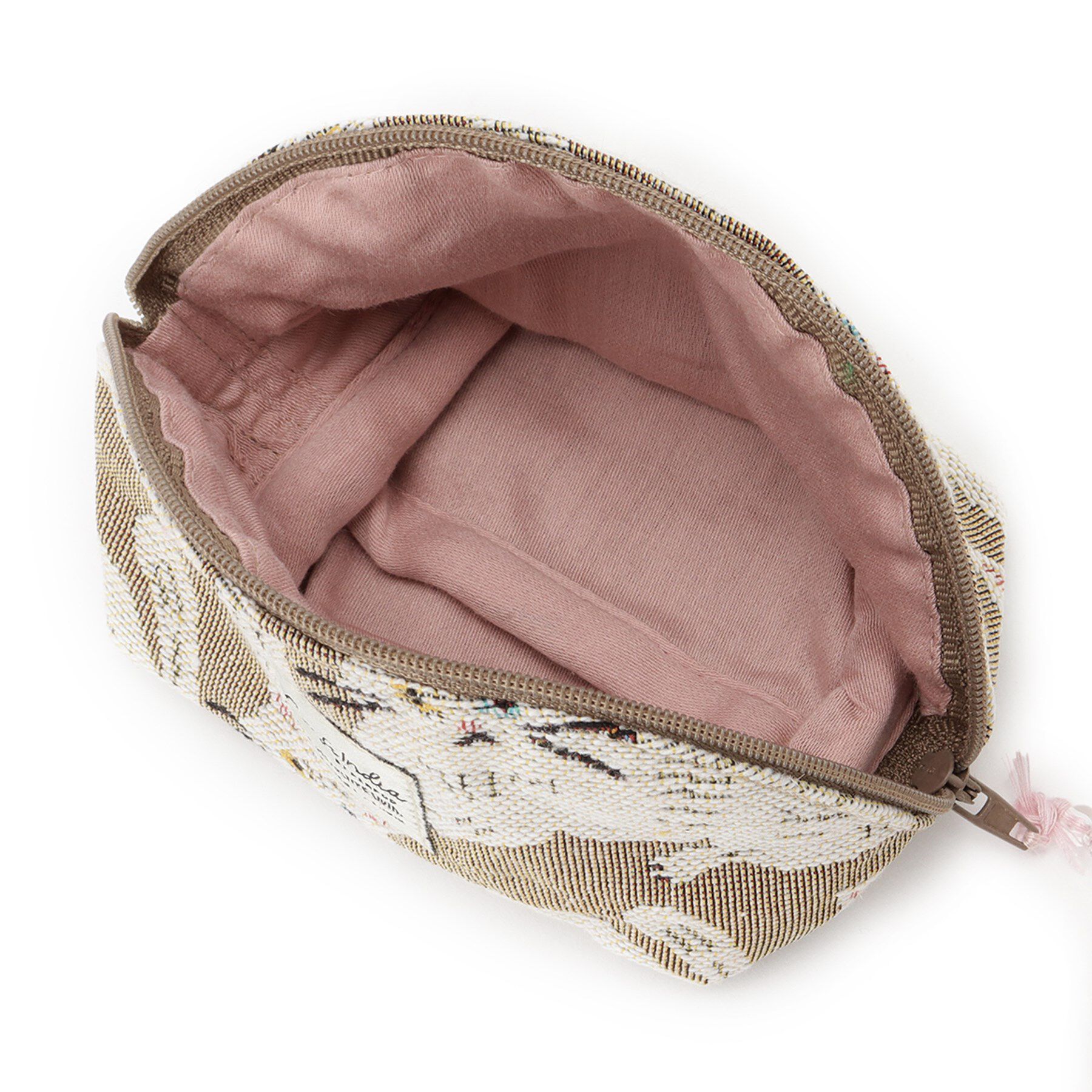 SHOO･LA･RUE「インド製ジャカードミニポーチ」|ポーチ|