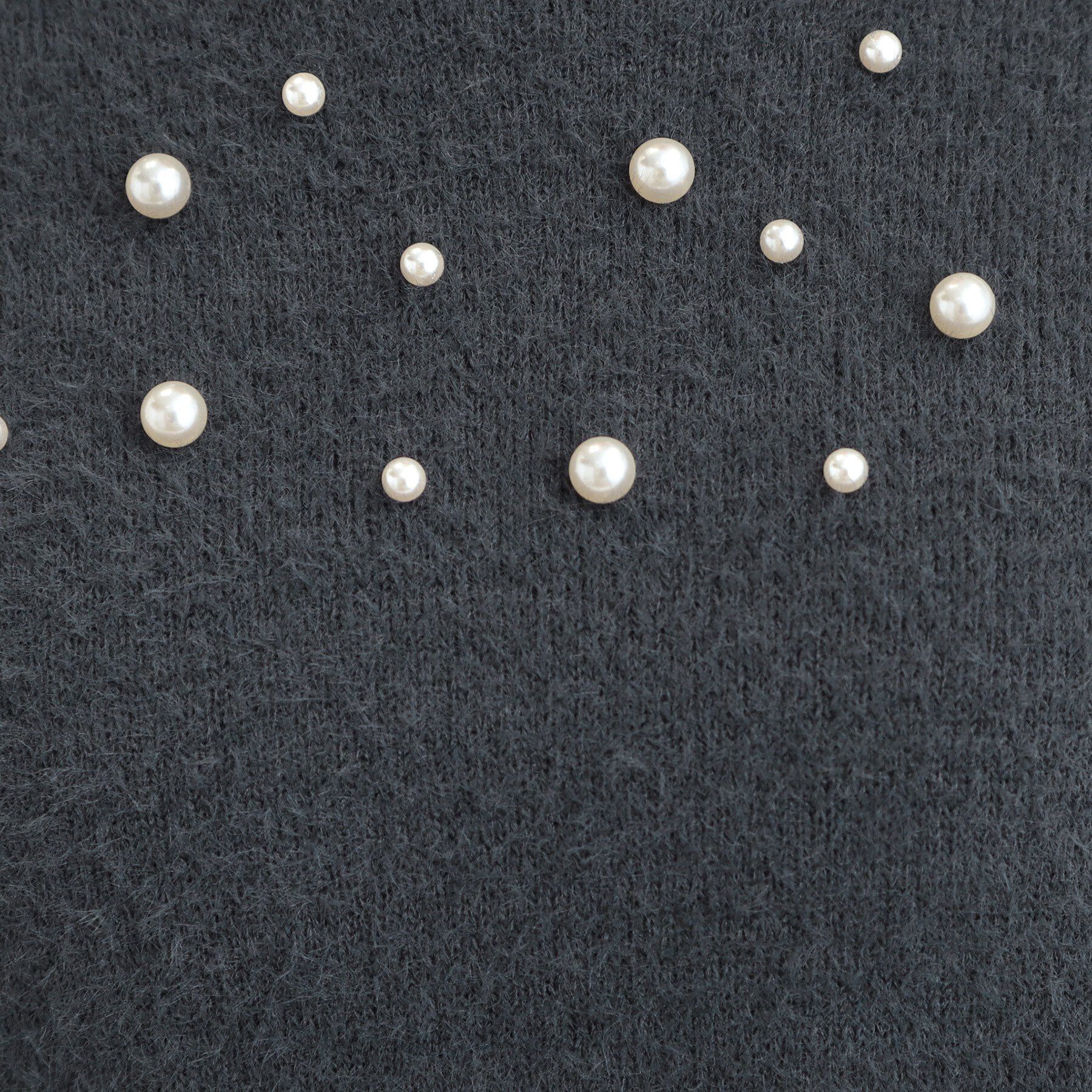 SHOO･LA･RUE「大人きらめく ふわふわパール調ニット」|ニット・セーター|