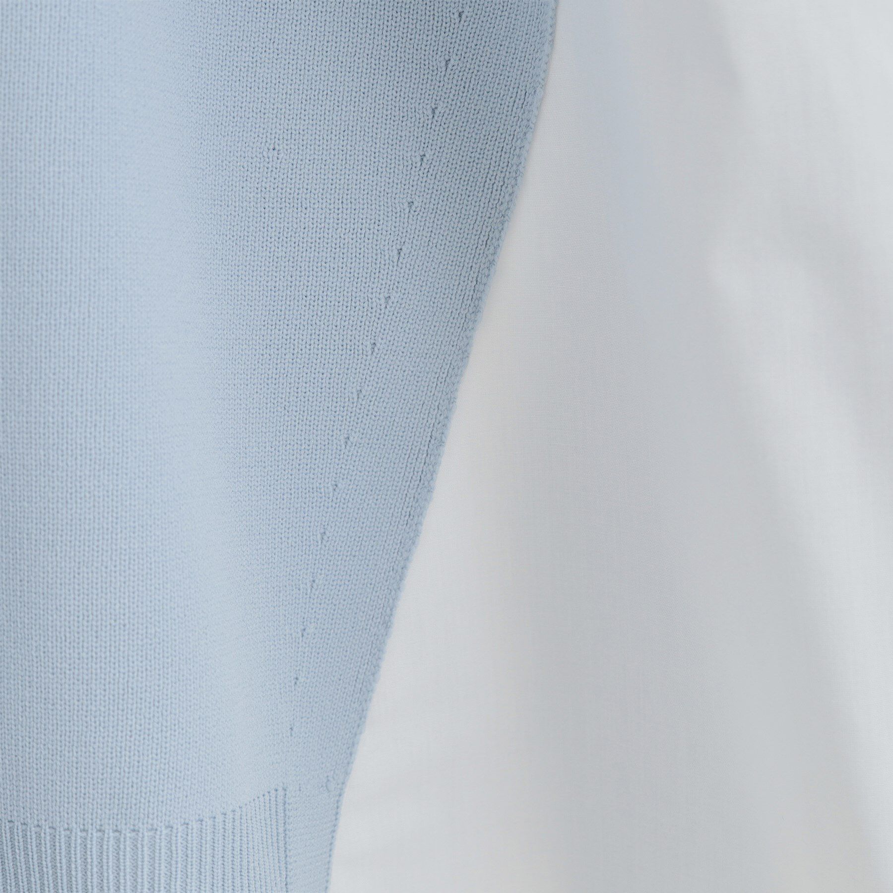 SHOO･LA･RUE「【洗濯機可/S-LL/体型カバー】横姿もきれい見え スポンディッシュ Aライントップス」|ニット・セーター|