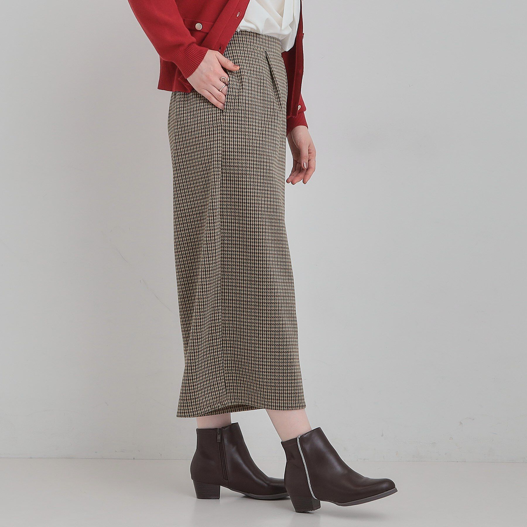 SHOO･LA･RUE「【洗濯機可/S-LL】体型カバーにも ガウチョパンツ」|その他|