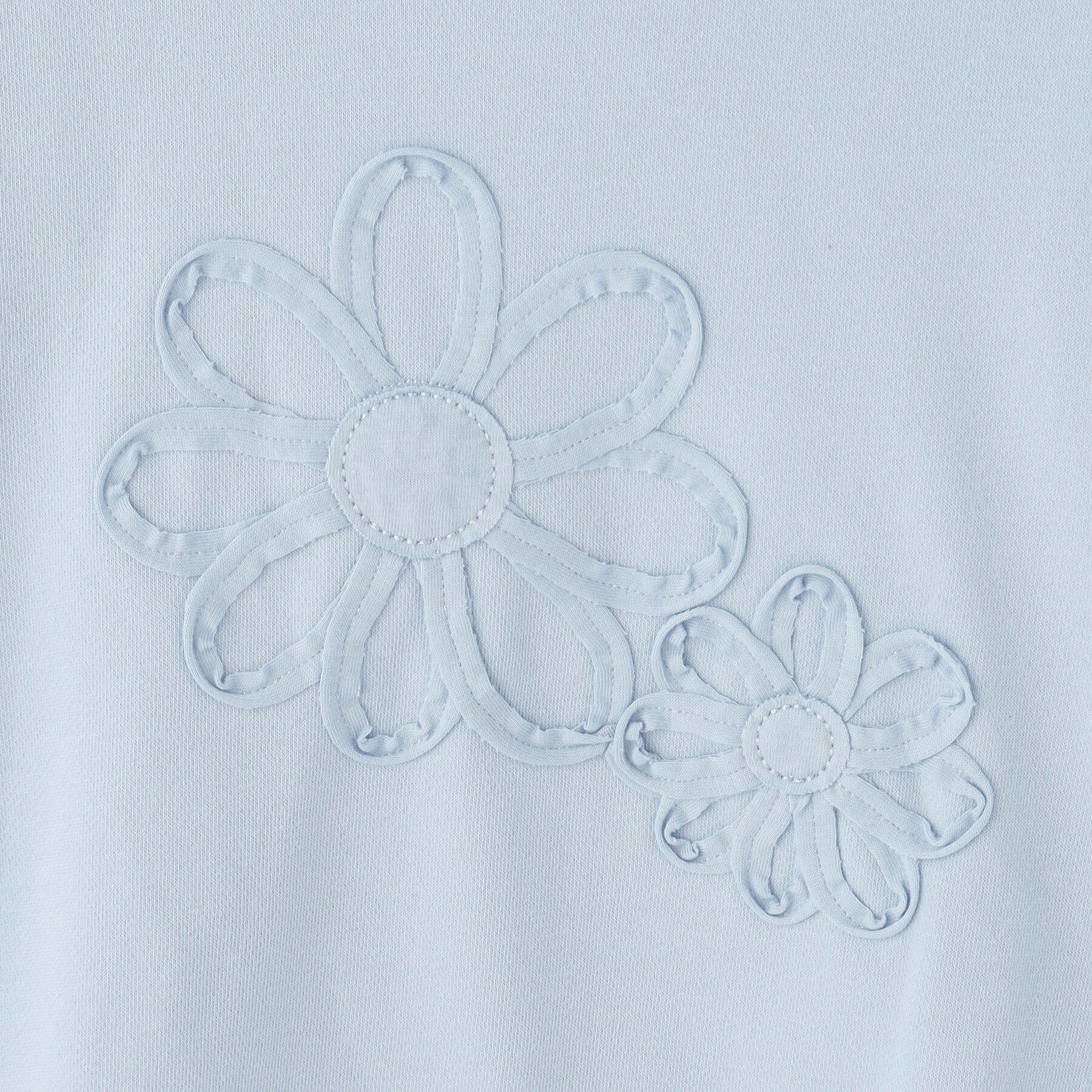 SHOO･LA･RUE「【100-150cm】フラワー刺繍スウェット」|その他|
