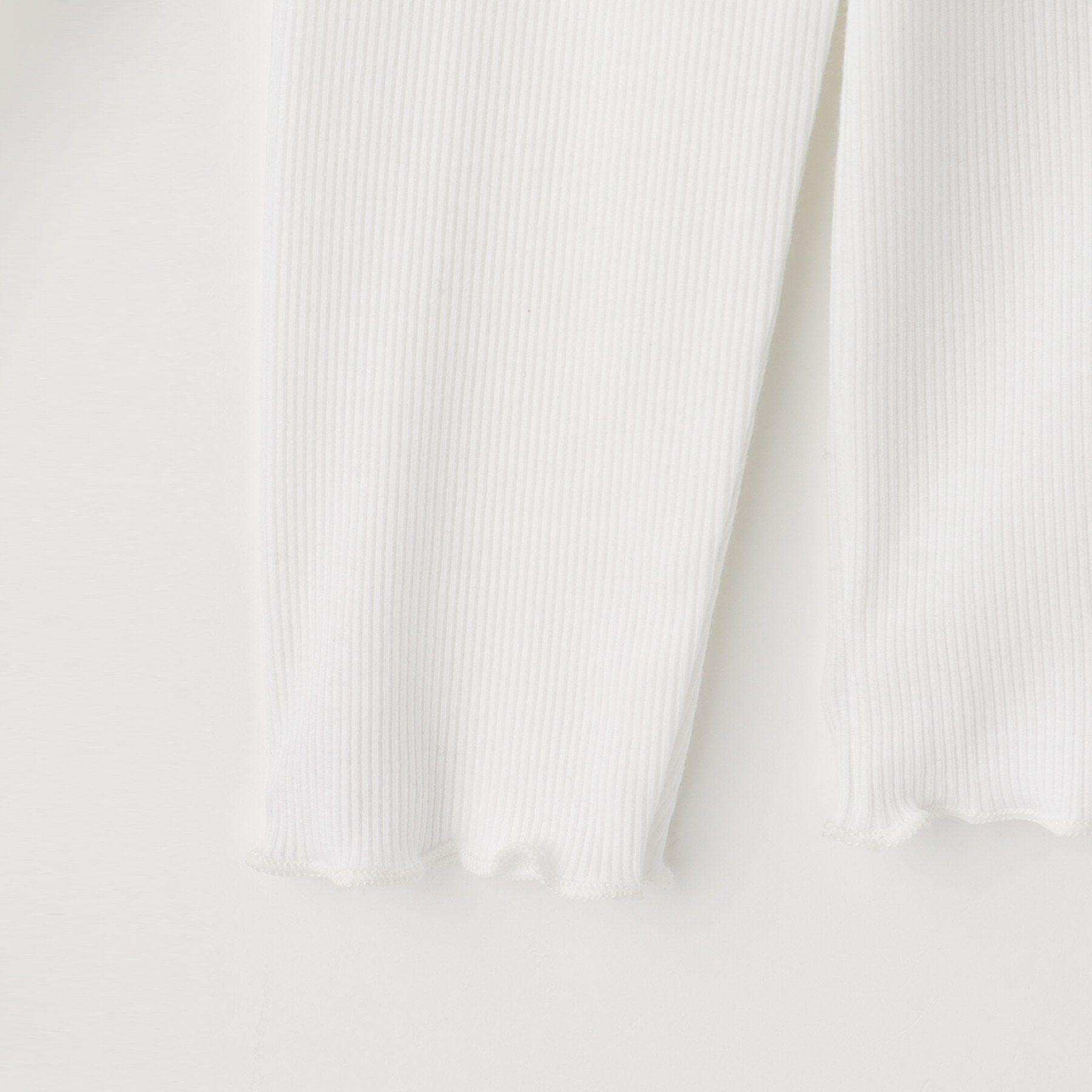 SHOO･LA･RUE「【110-140cm/プチセレ】リボンハイネックインナー」|Tシャツ・カットソー|