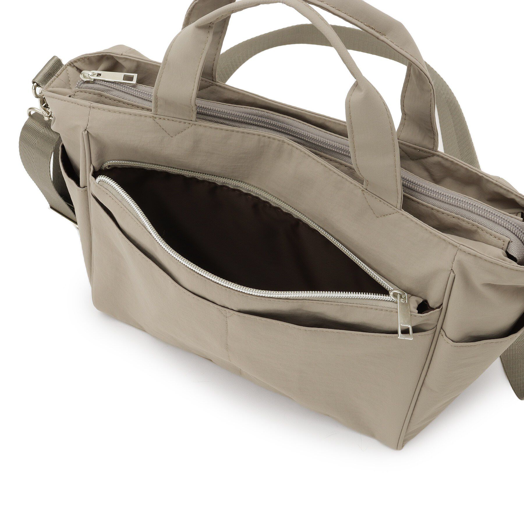 SHOO･LA･RUE「【撥水】12ポケットキャリーオントートバッグ」|トートバッグ|