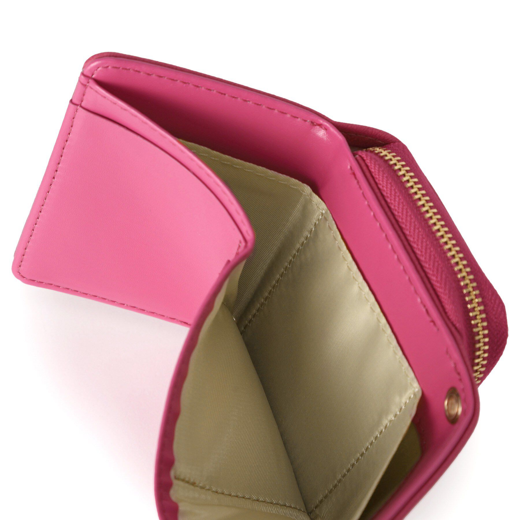 SHOO･LA･RUE「【選べる10色/推し活にも/コンパクト】三つ折りミニ財布」|財布|