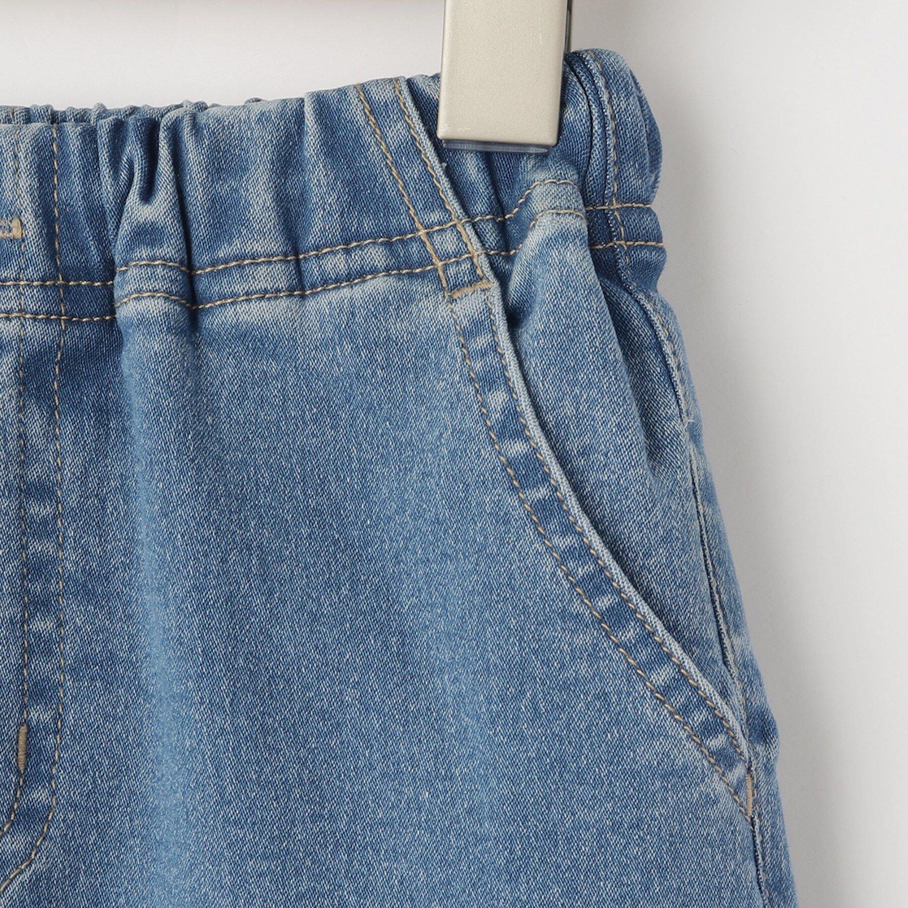 SHOO･LA･RUE「【100-150cm】のびのびデニムストレッチパンツ」|その他|