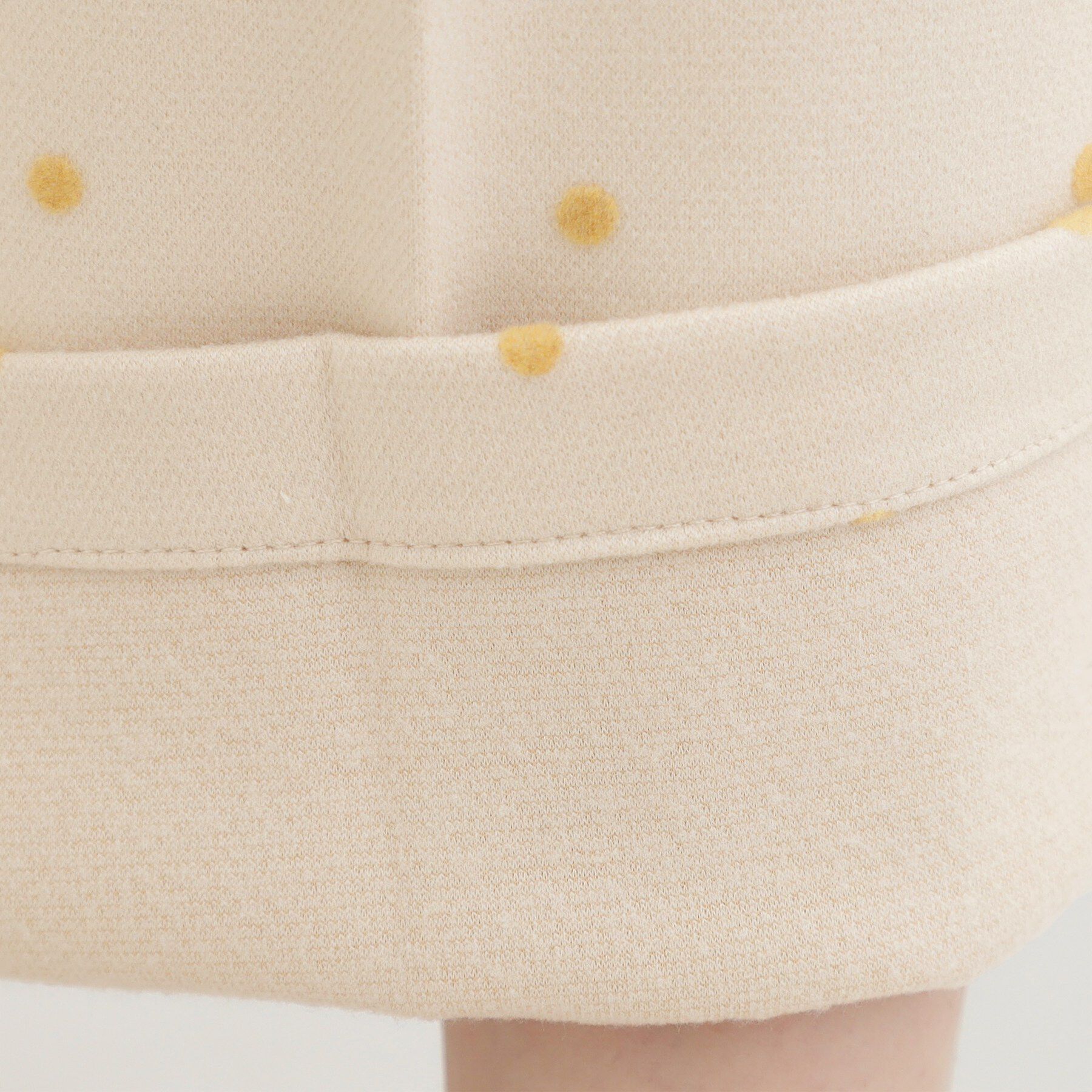 SHOO･LA･RUE「【S-LL】きれい見えも叶う フロッキードットワイドパンツ」|その他|