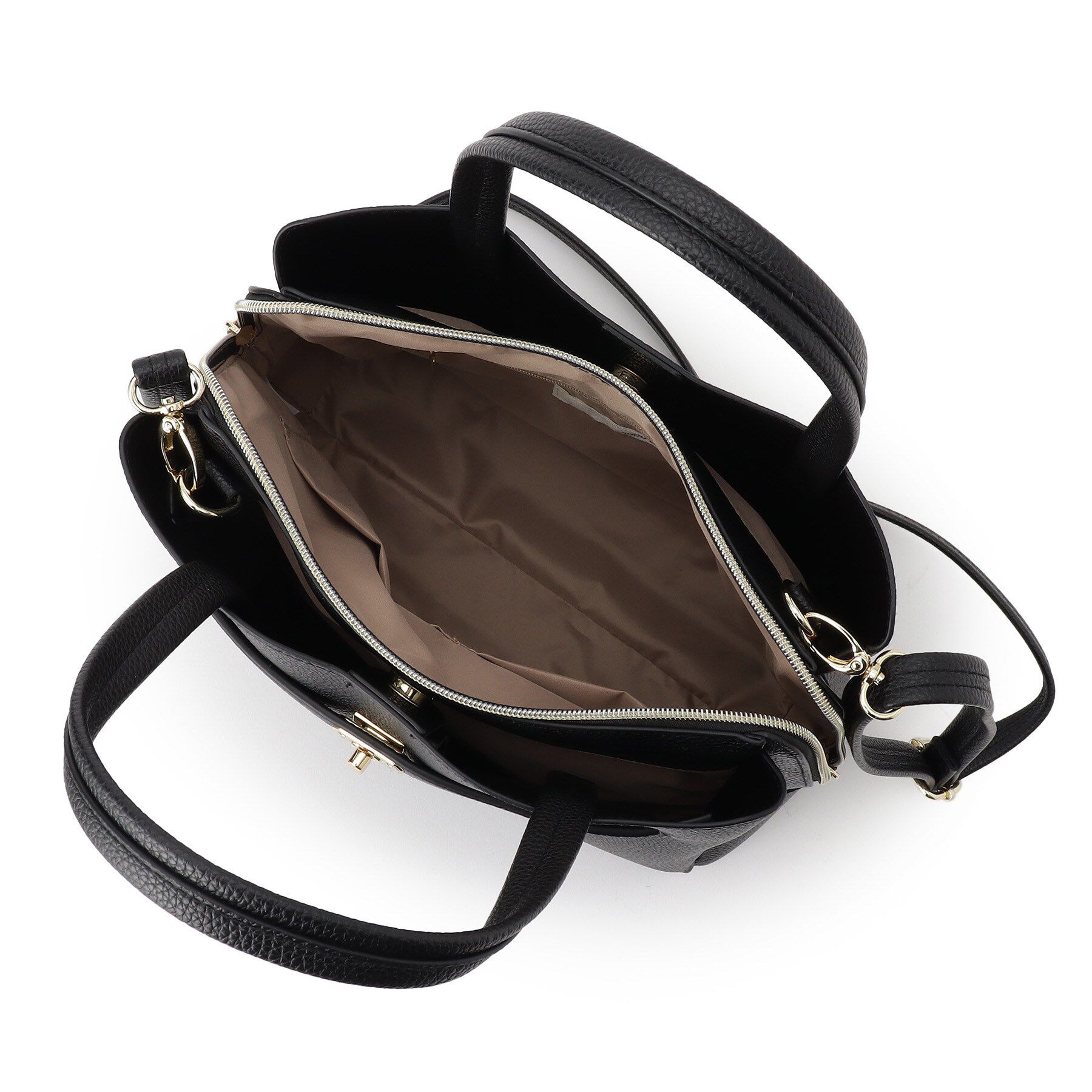 SHOO･LA･RUE「【2WAY】上品きれい 金具ベルトトートバッグ」|トートバッグ|