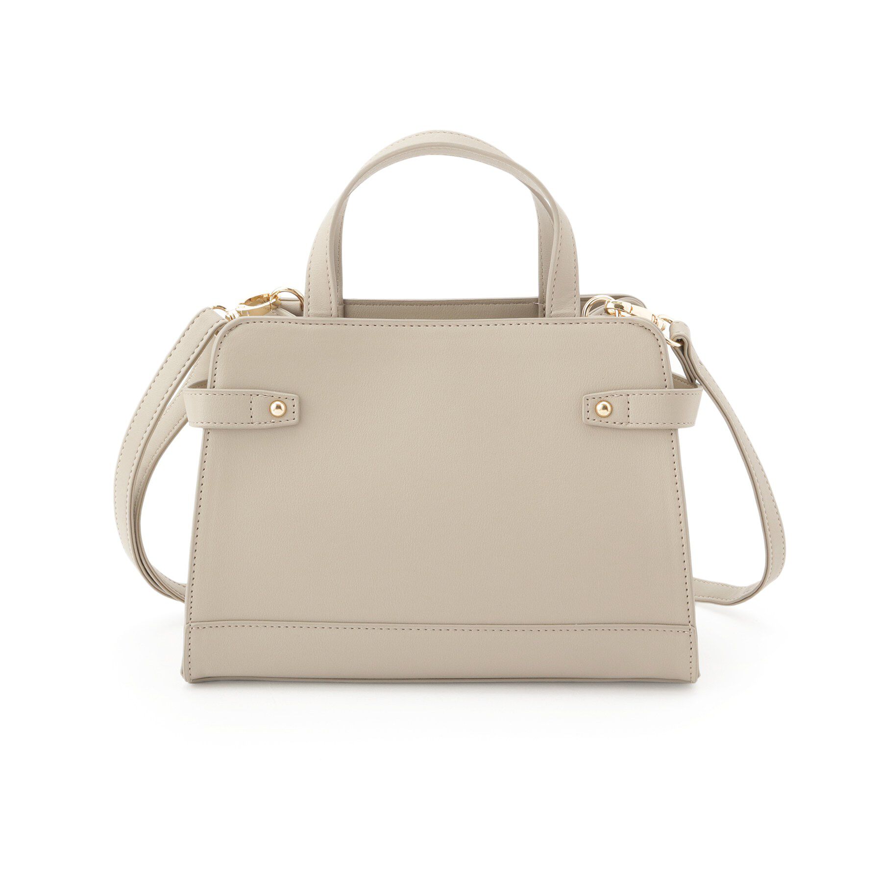 SHOO･LA･RUE「【2WAY】サイドベルトが上品 ミニトートバッグ」|ショルダー・メッセンジャー|