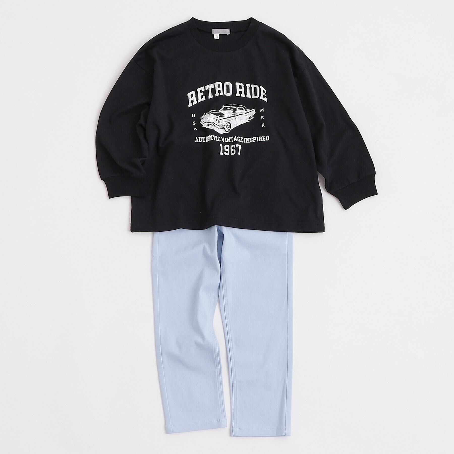 SHOO･LA･RUE「【100-150cm】ストレッチスキニーパンツ」|その他|