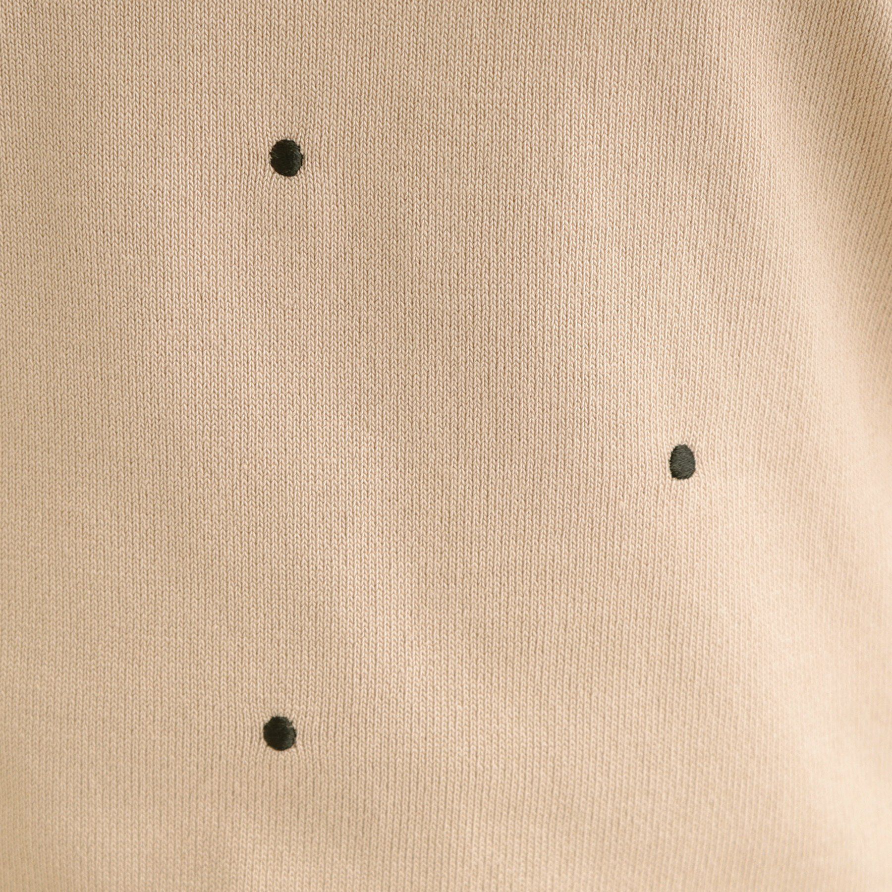 SHOO･LA･RUE「【S-LL/二の腕カバー】品よく隠せる　ドット刺繍5分袖ニット」|ニット・セーター|