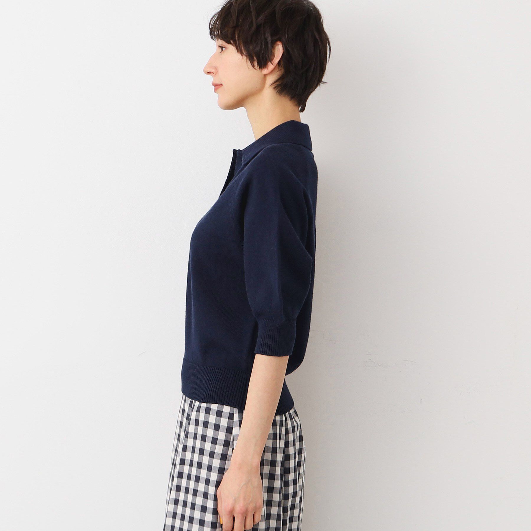 Dessin「【洗える】バルーンスリーブスキッパーニット」|ニット・セーター|