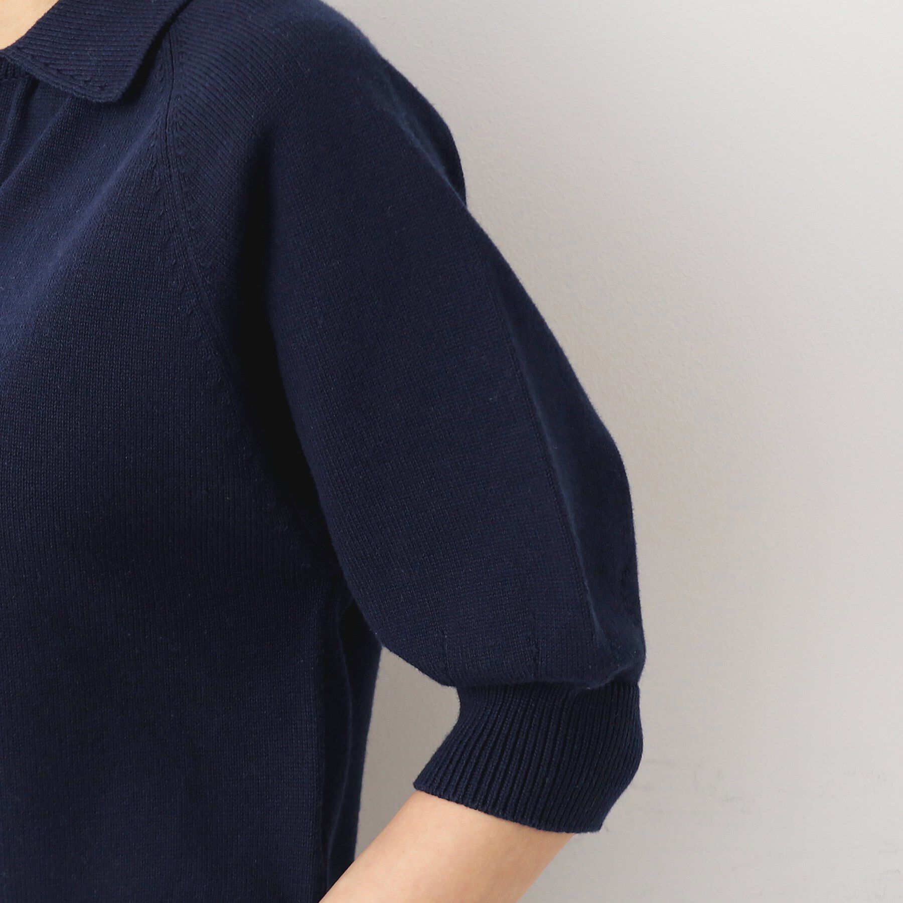 Dessin「【洗える】バルーンスリーブスキッパーニット」|ニット・セーター|