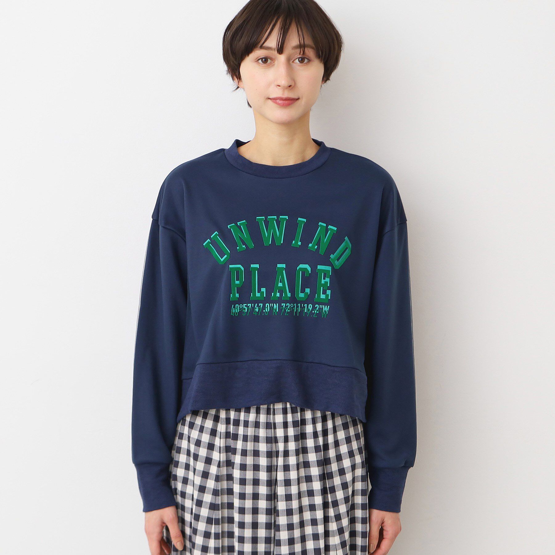 Dessin「【洗える】チュールレイヤードスウェット（S～L）」|パーカー|